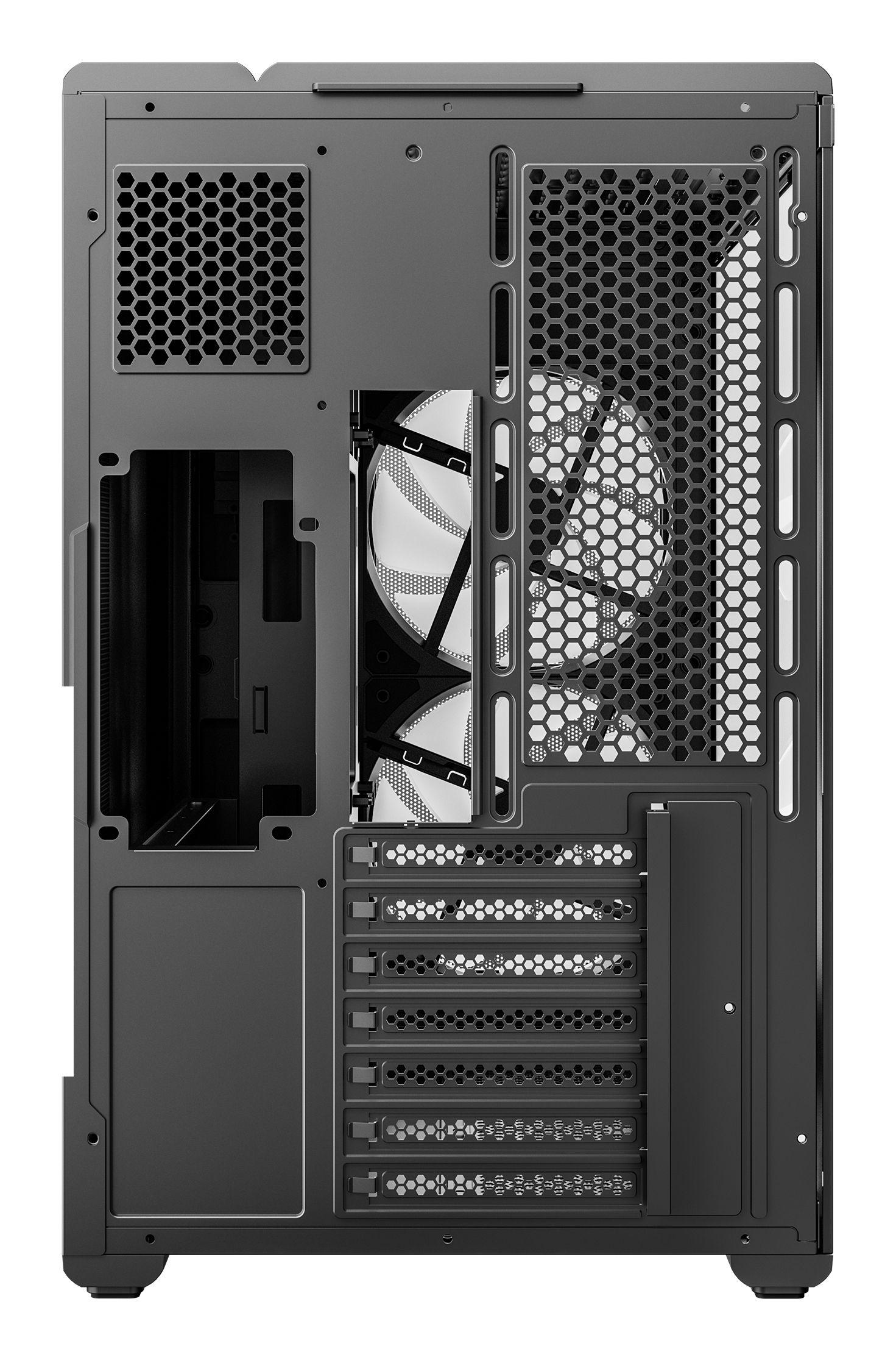 Caixa PC DEEPCOOL CG590 MESH 2F (micro ATX, ITX, ATX - Midi Tower - 16 cm - Preto) — miniatura 9