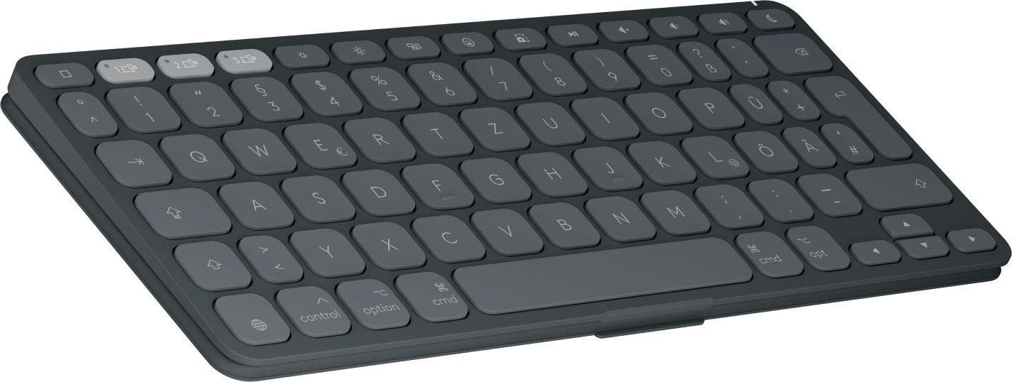 Teclado LOGITECH Keys-To-Go 2 (Alemão - Teclas tesoura - Mini - Grafite), miniatura 4
