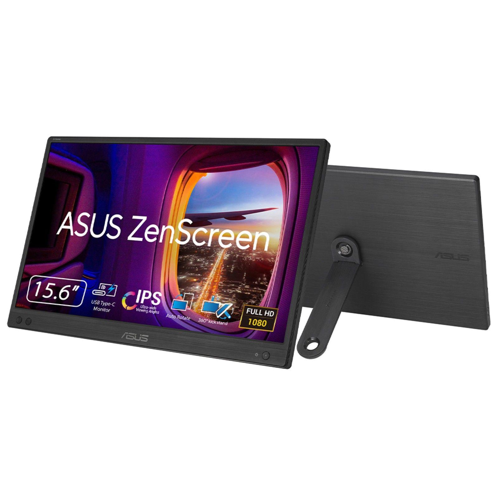 Monitor ASUS ZenScreen MB166CR (15,6" - IPS - 60 Hz - Preto)