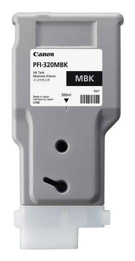 Tinteiro CANON PFI-320MBK (Preto mate)