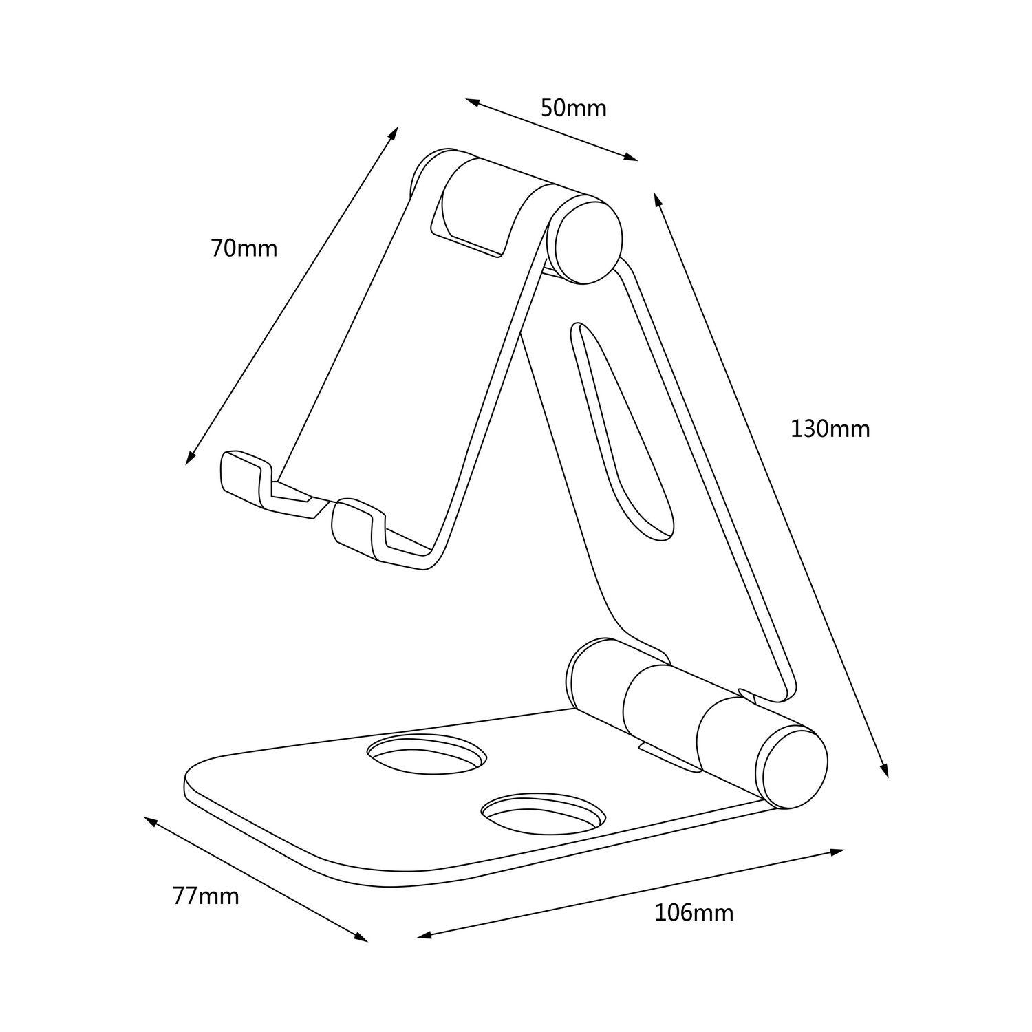Suporte de Mesa AISENS MS2PXL-092 (11" - Prateado) — miniatura 6