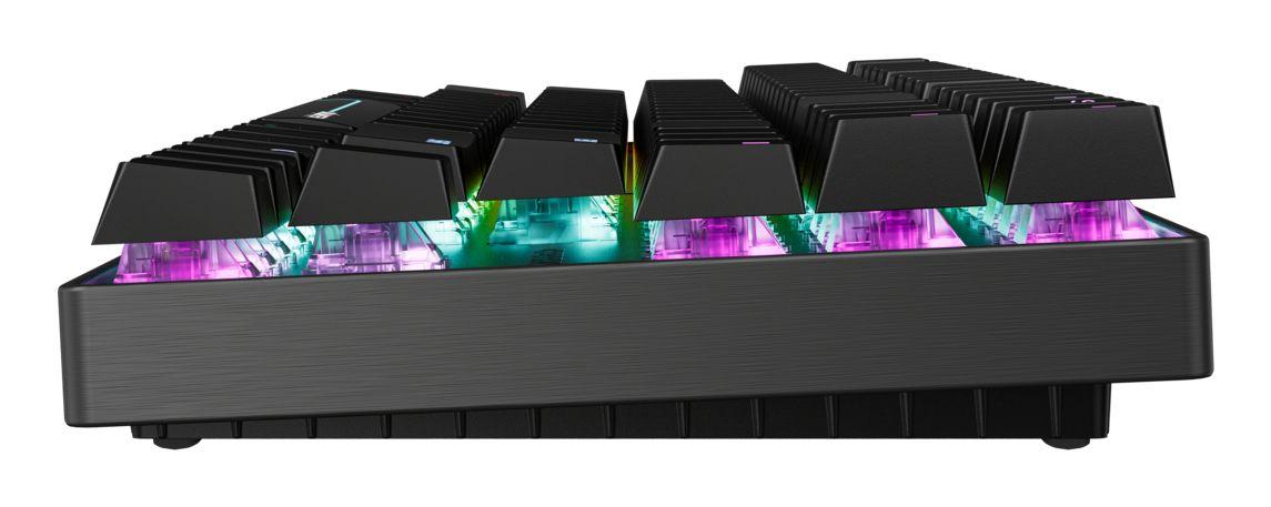 Teclado CHERRY XTRFY MX 8.2 Pro TMR Wireless (Alemão - Magnetic-mechanical key switch - Sem teclado numérico - Preto) — miniatura 4