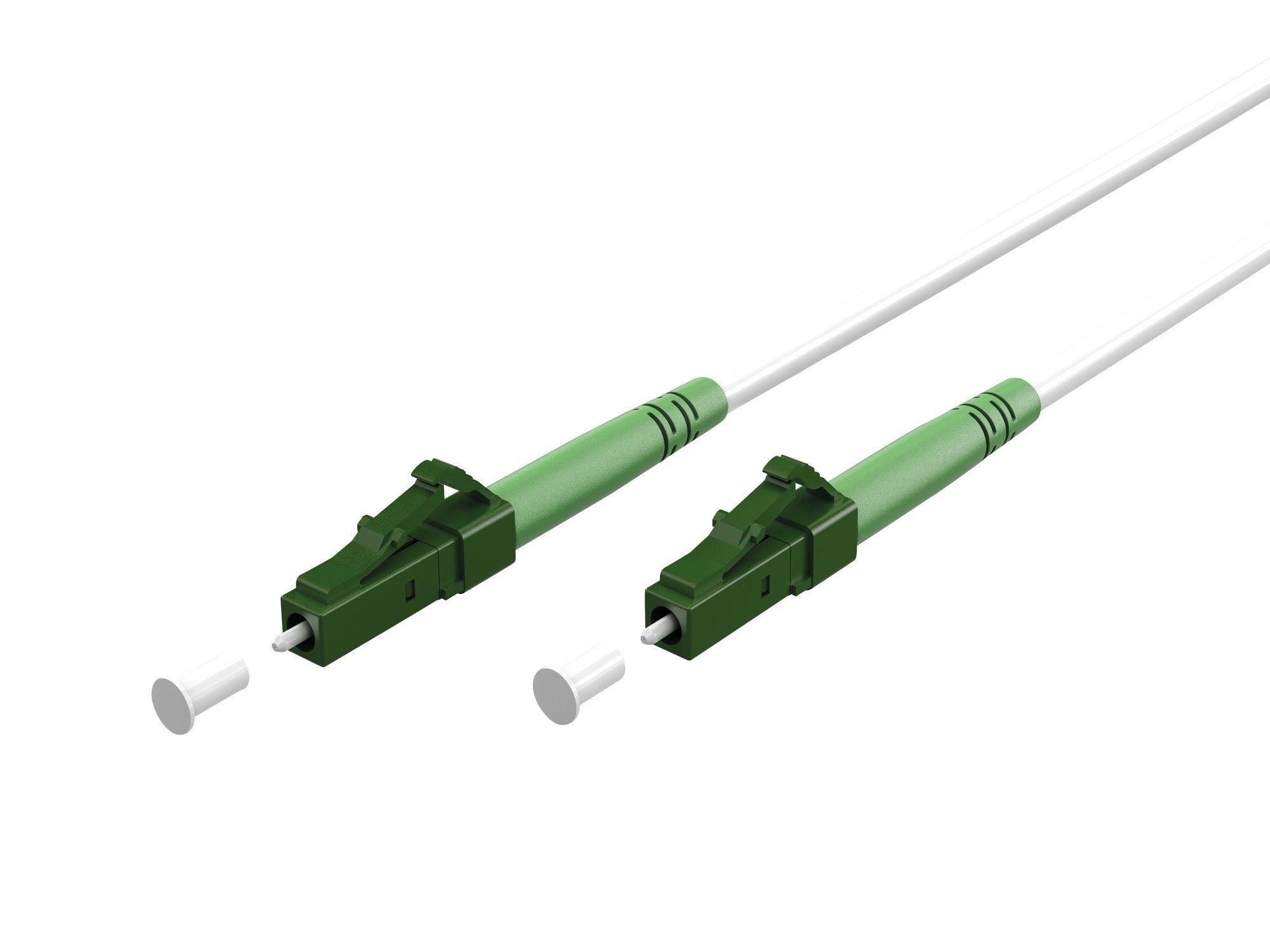 Cabo de Fibra Ótica EQUIP 255945 (LC/APC-LC/APC - OS2 Monomodo - 5 m - Branco)