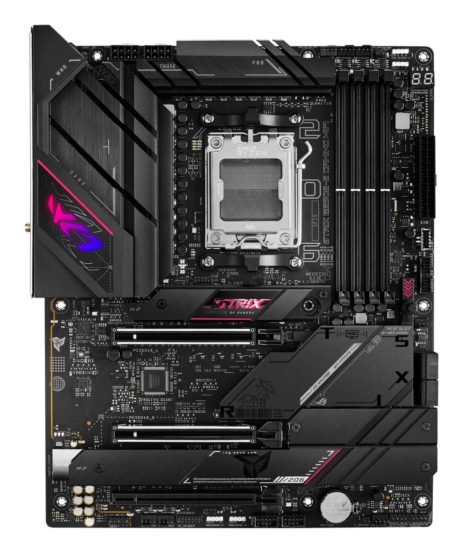 Motherboard ASUS ROG STRIX B650E-E GAMING WIFI (AM5 - AMD Ryzen 7000 Series - ATX)