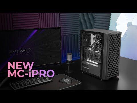 Caixa ATX MARS GAMING MC-IPRO (ATX, Micro ATX, Mini-ITX - Midi Tower - 16,3 cm - Branco) — miniatura 4