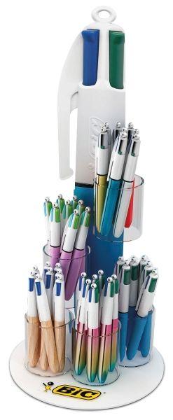 Esferográficas BIC 4 Colours (Tinta azul, preta, vermelha e verde)