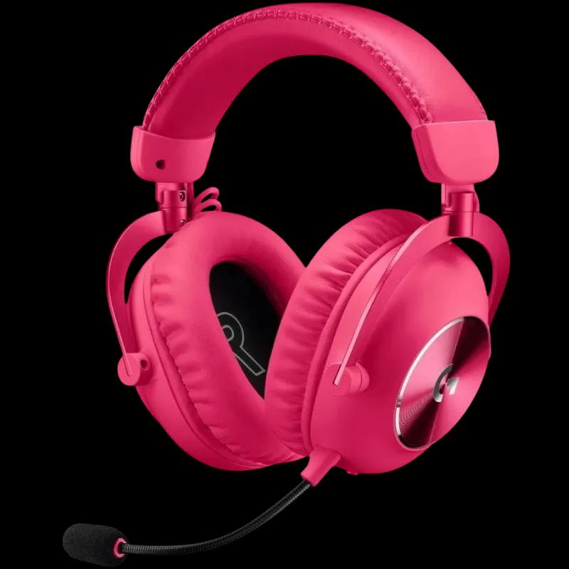 Headset Gaming LOGITECH G PRO X 2 LIGHTSPEED (Binaural - Sem fios e com fios, Bluetooth - Circum-aural - Magenta) — miniatura 2