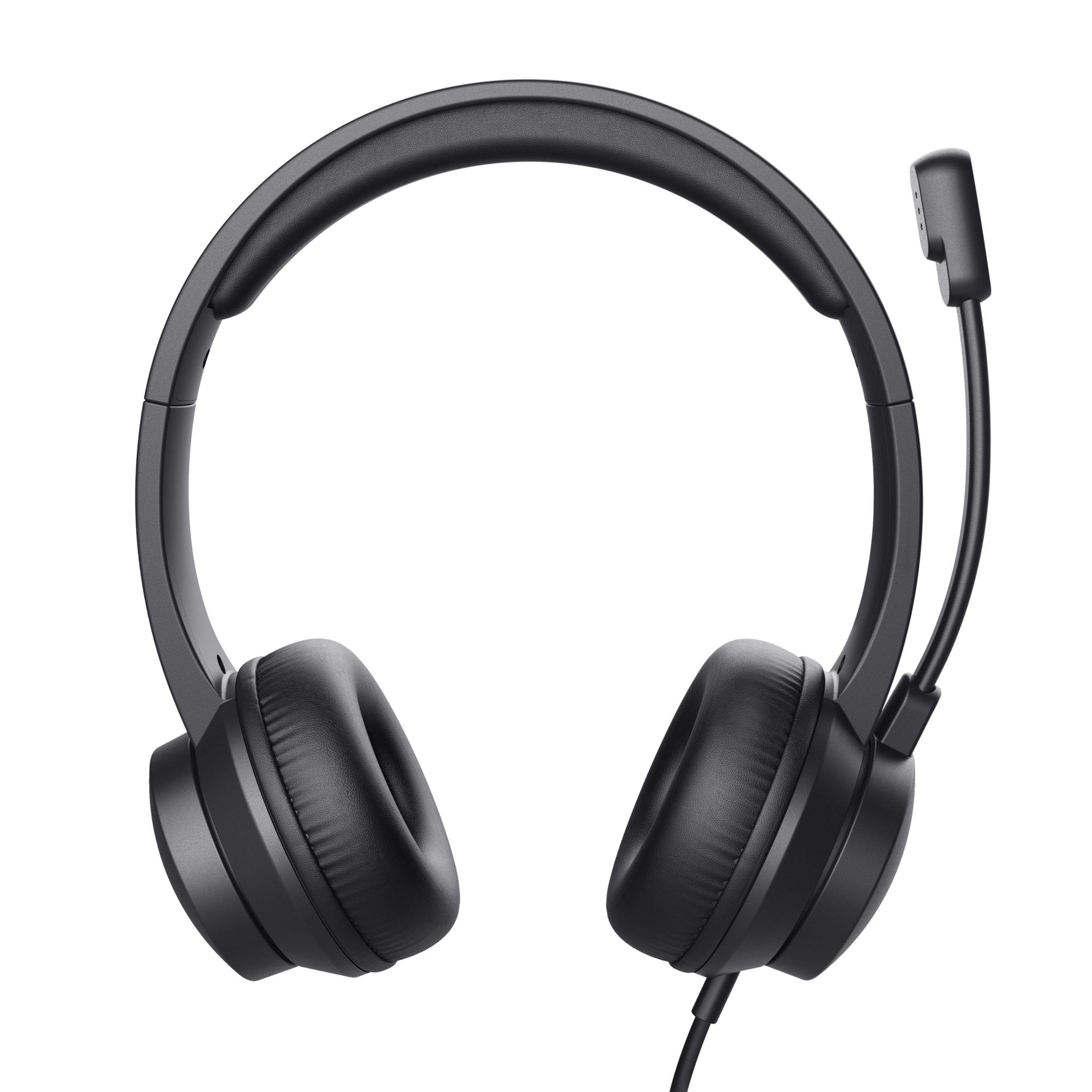 Headset TRUST Ayda USB (Binaural - Com fios - Supra-aural - Preto) — miniatura 3