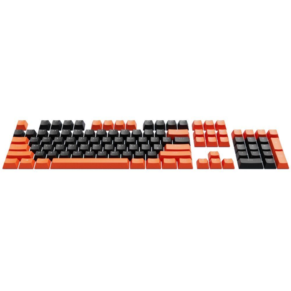 Conjunto de Teclas DARK PROJECT KS-43 (Preto/Laranja)