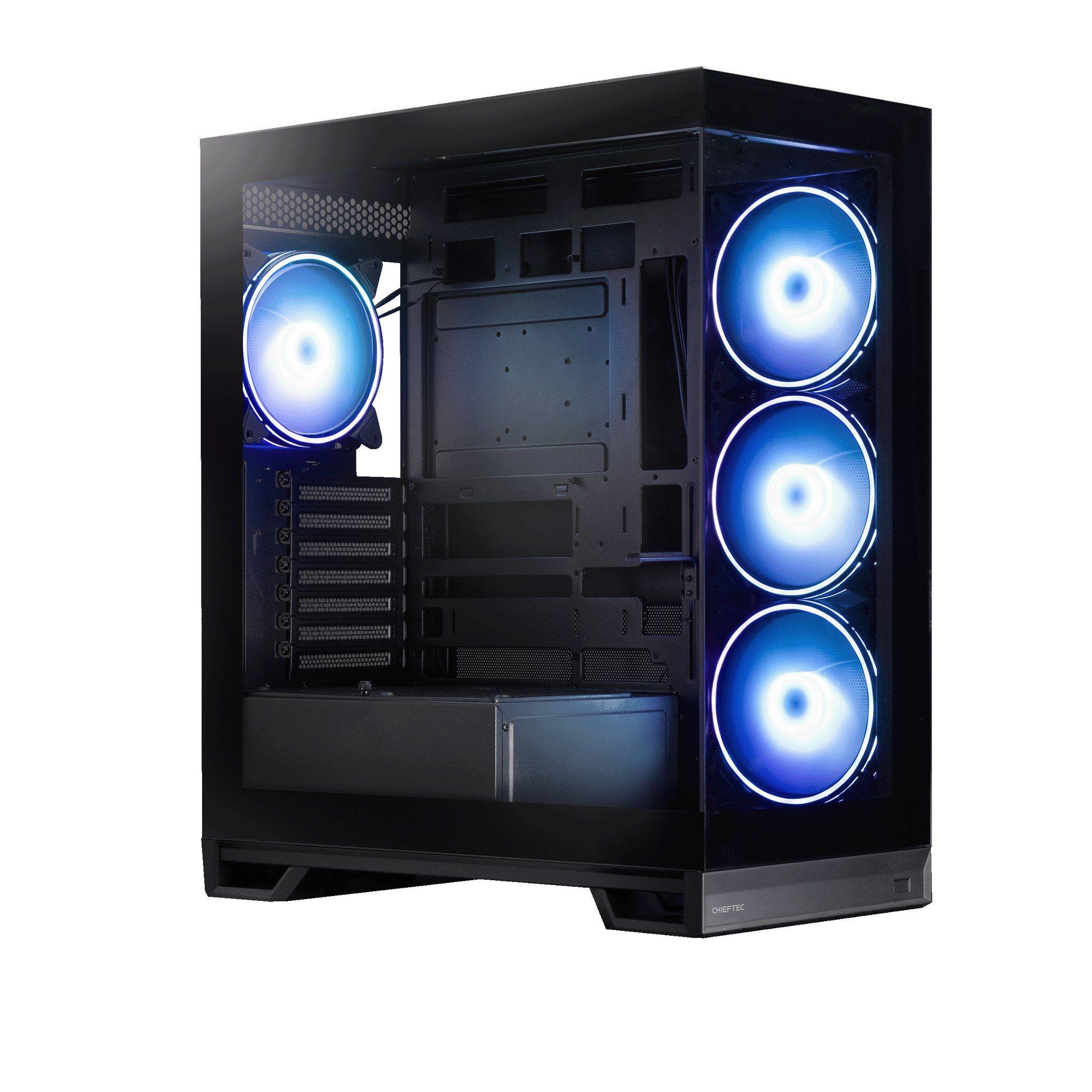Caixa de Computador CHIEFTEC VISTA Max GX-30B-OP (ATX, Mini-ITX, Micro ATX - Midi Tower - 17,8 cm - Preto) — miniatura 2