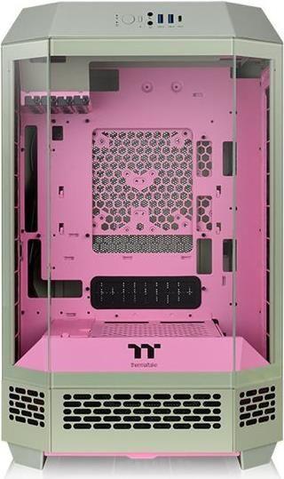 Caixa PC THERMALTAKE The Tower 300 (micro ATX, Mini-ITX - Micro Tower - SPCC - Ameixa)