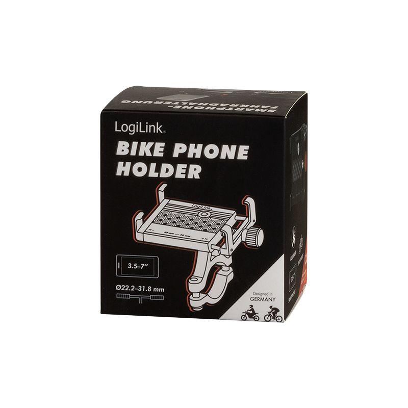 Suporte para Smartphone de Bicicleta LOGILINK AA0146 (Preto e Vermelho), miniatura 9