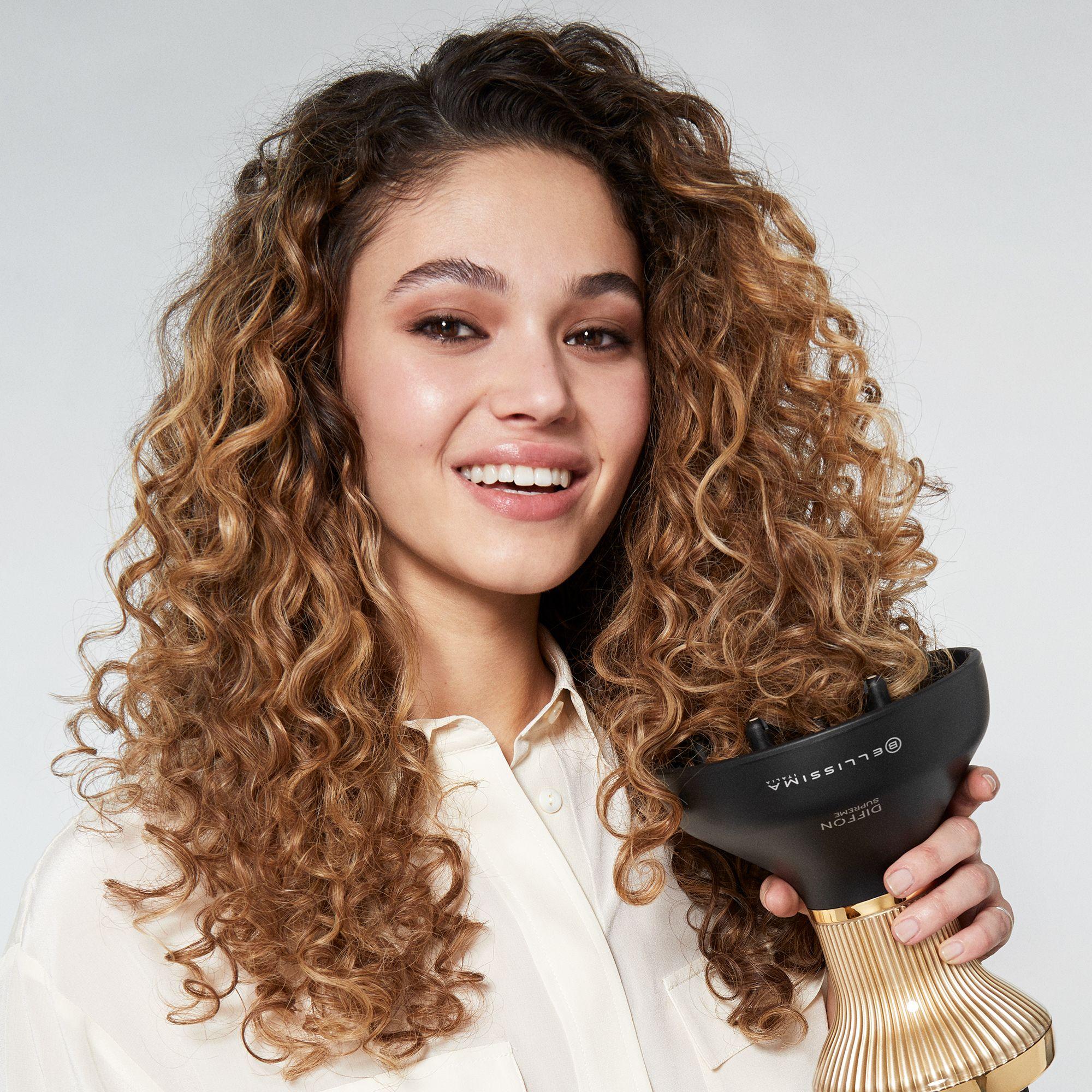 Secador de Cabelo BELLISSIMA Diffon Supreme Ion Care XL (Cerâmica - Preto/Dourado) — miniatura 9