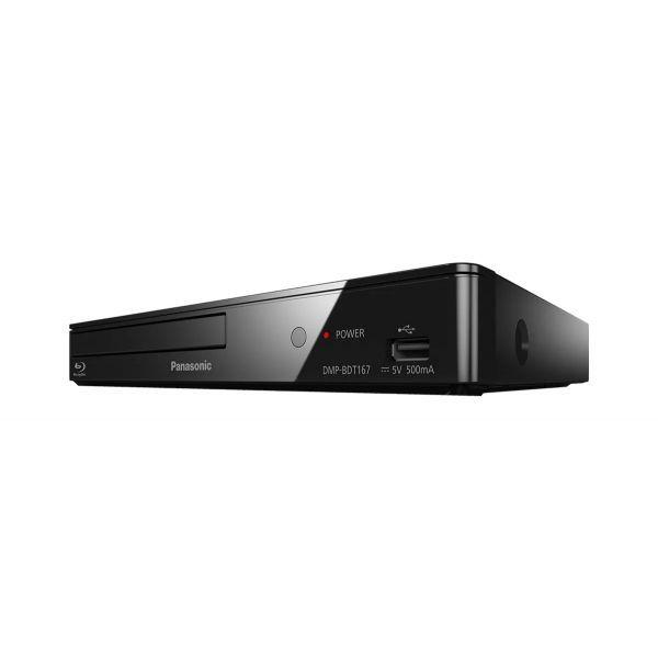 Leitor Blu-ray 3D PANASONIC DMP-BDT167AGK (Full HD - 11 W - HDMI, USB 2.0, Ethernet LAN - Preto) — miniatura 3