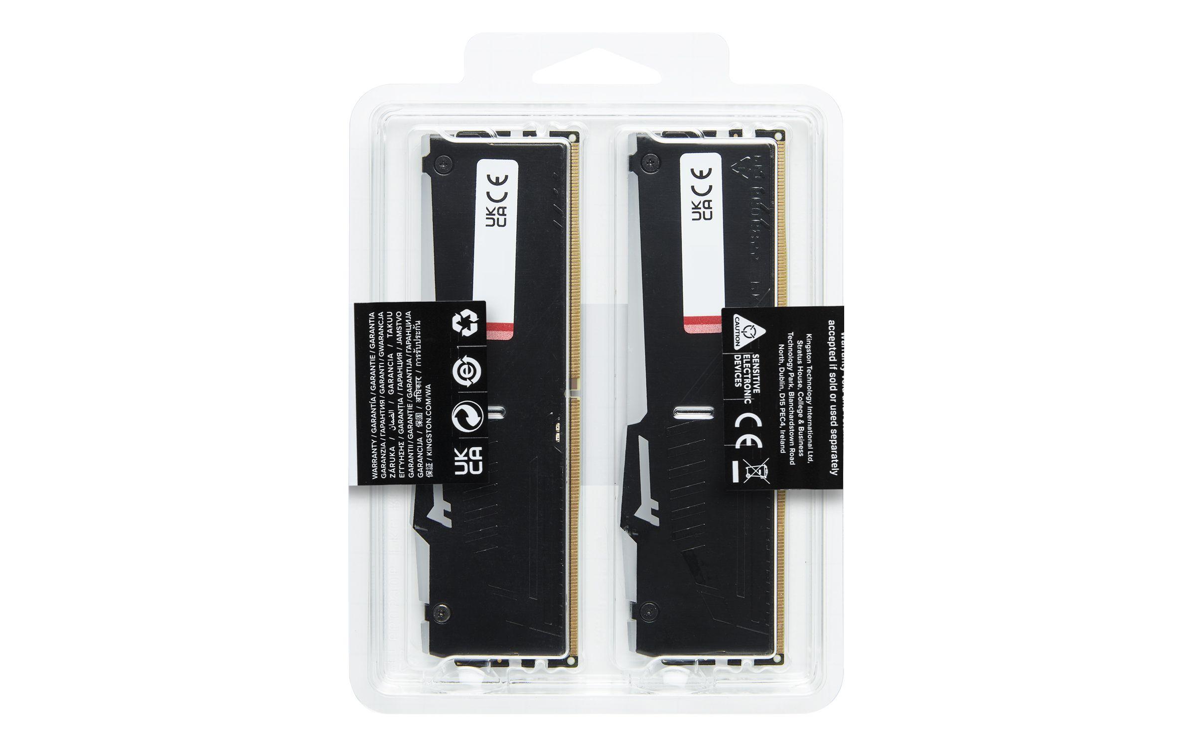 Memória RAM KINGSTON FURY Beast RGB KF560C30BBEAK2-32 (6000 MHz - 32 GB - DIMM) — miniatura 5