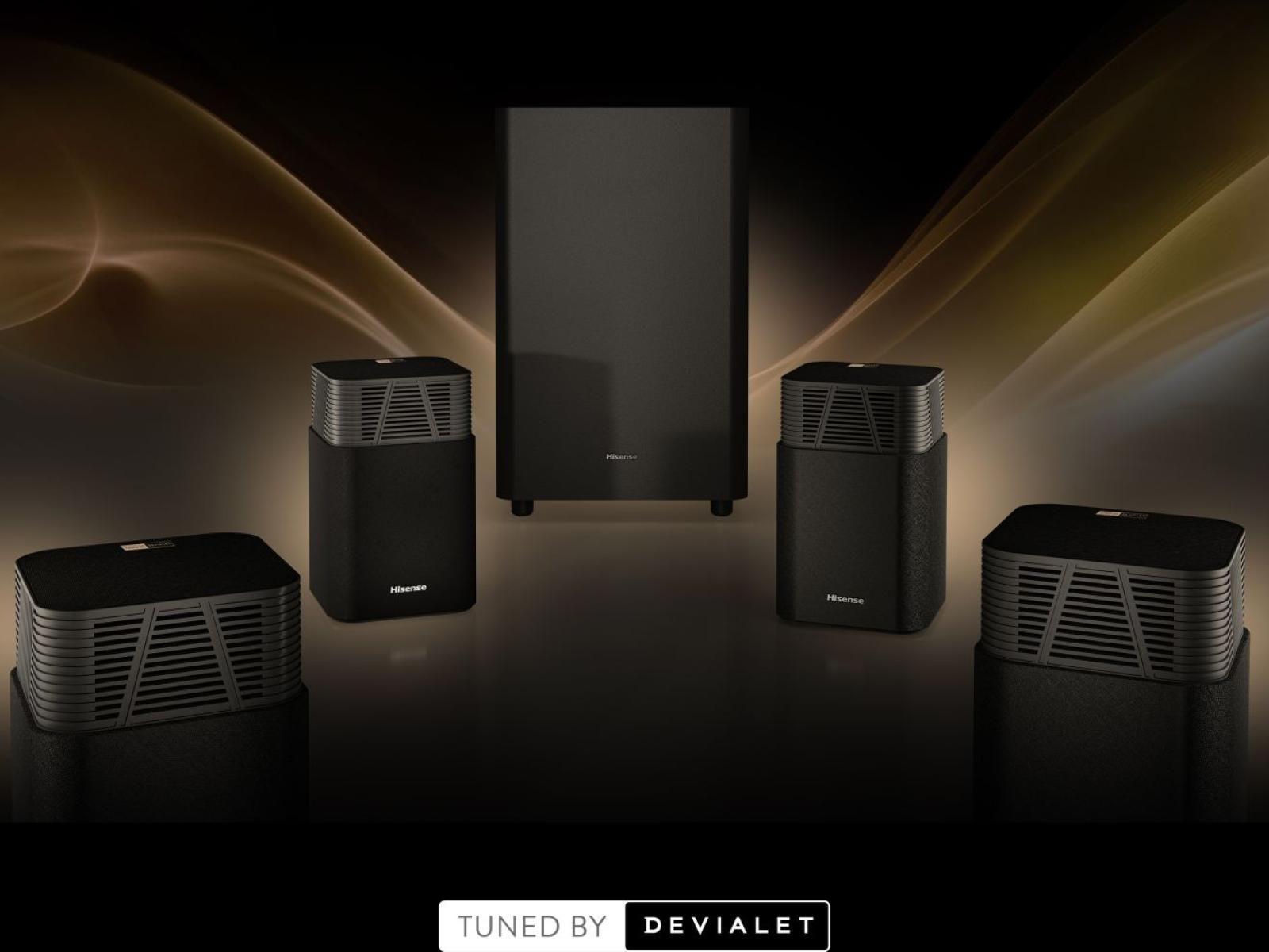 Barra de Som HISENSE HT Saturn (720 W - Ótico, HDMI - Preto), miniatura 5