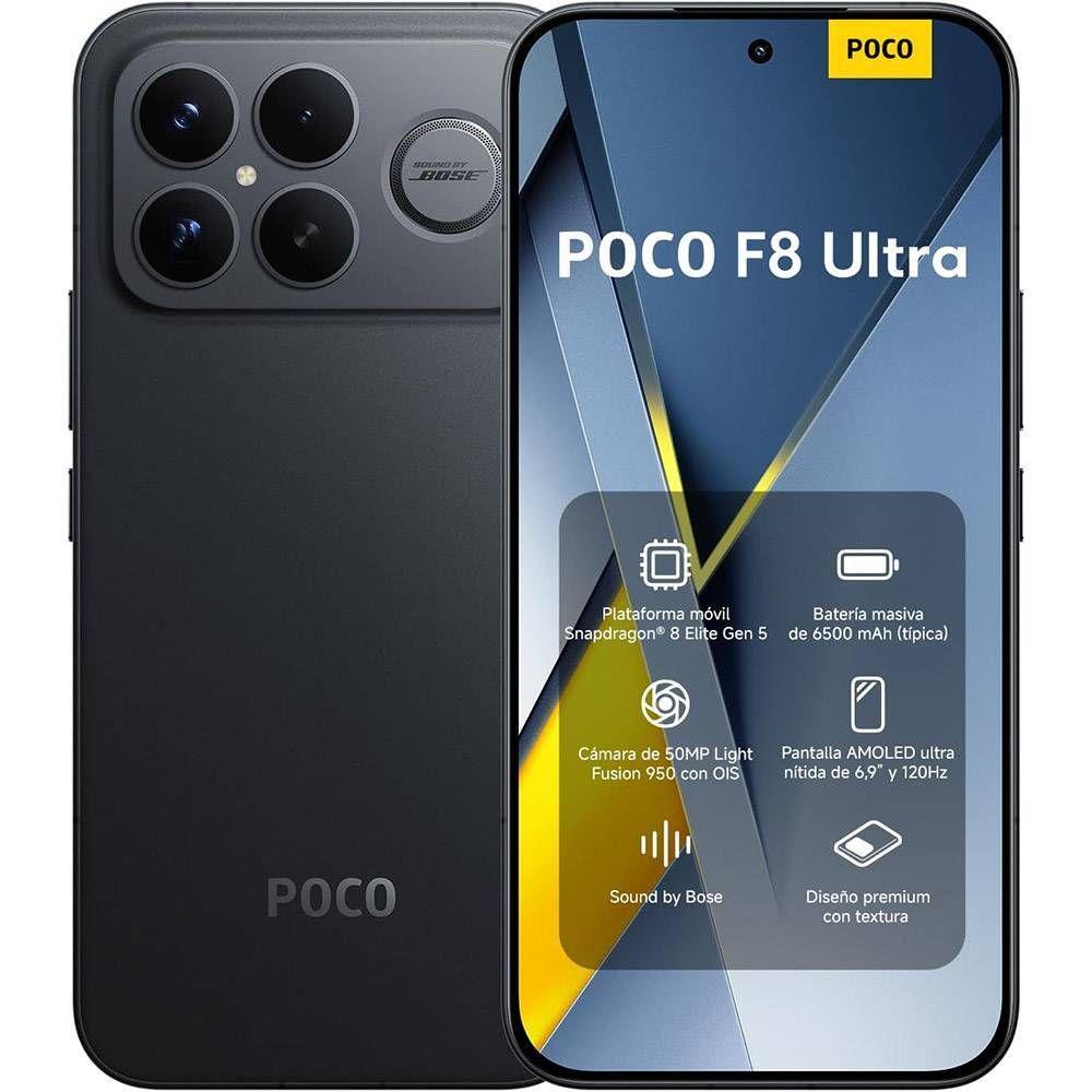 Smartphone XIAOMI POCO F8 Ultra 5G (12GB/256GB - 6,9" - Preto), miniatura 2