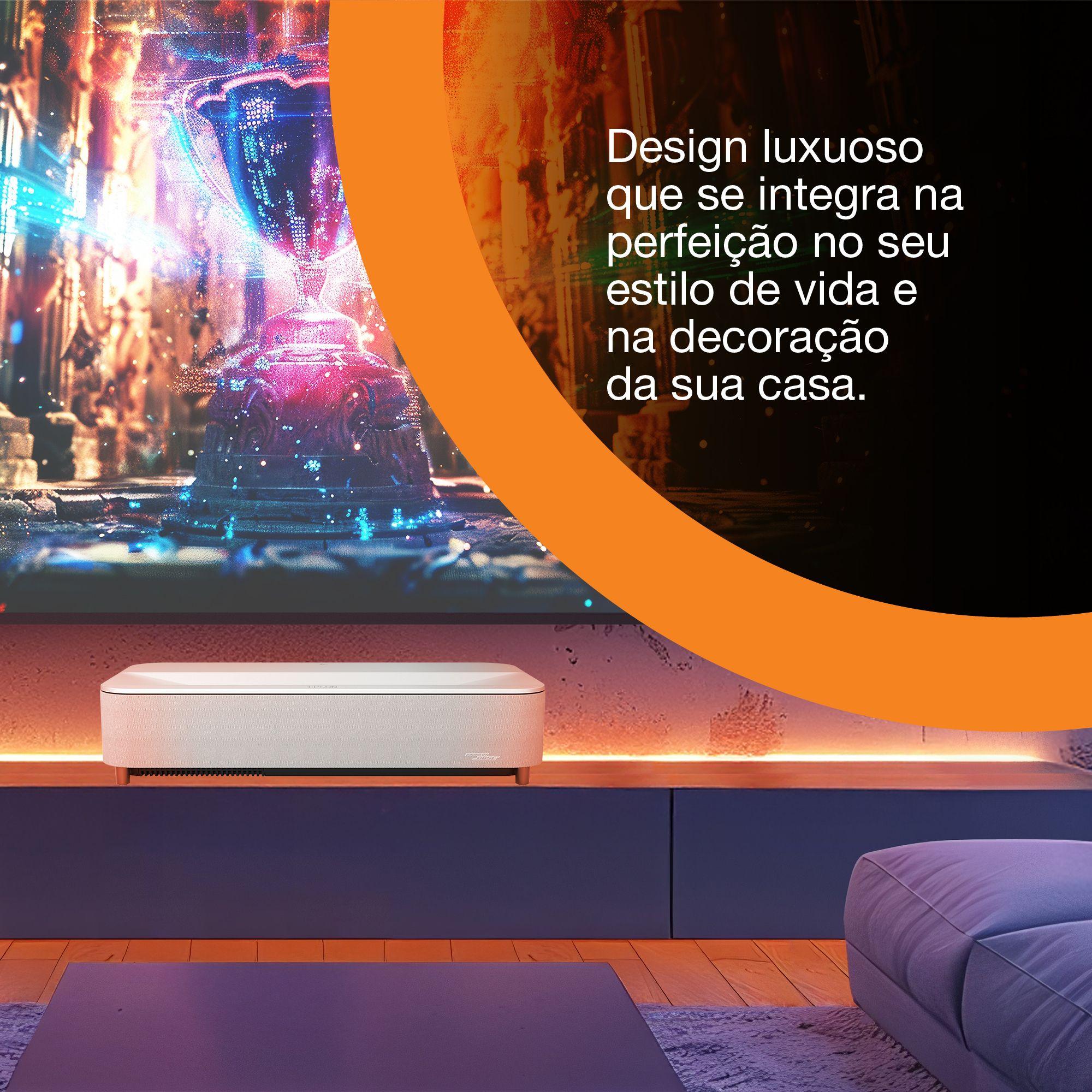 Projetor de Cinema em Casa EPSON Lifestudio Grand Plus EH-LS970W (UHD 4K - Google TV - 4000 ANSI lumens - Branco Diamante) — miniatura 7