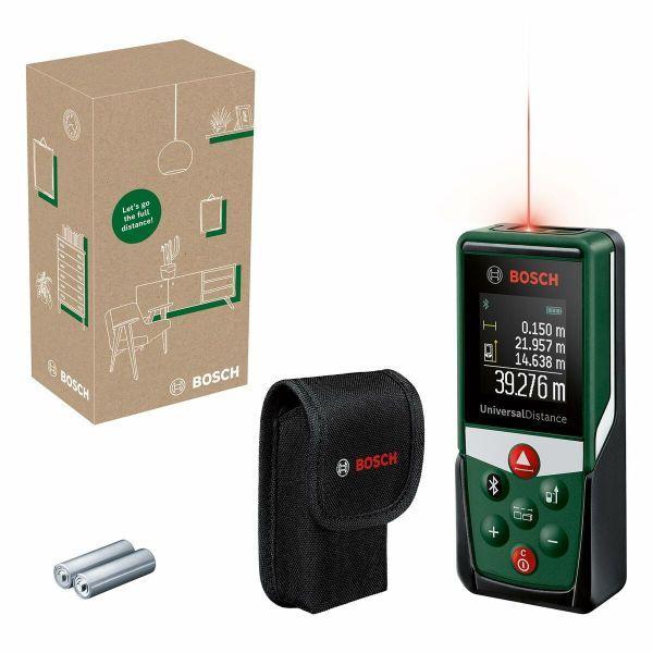Medidor de Distâncias a Laser BOSCH UniversalDistance 40 C (Verde e Preto)