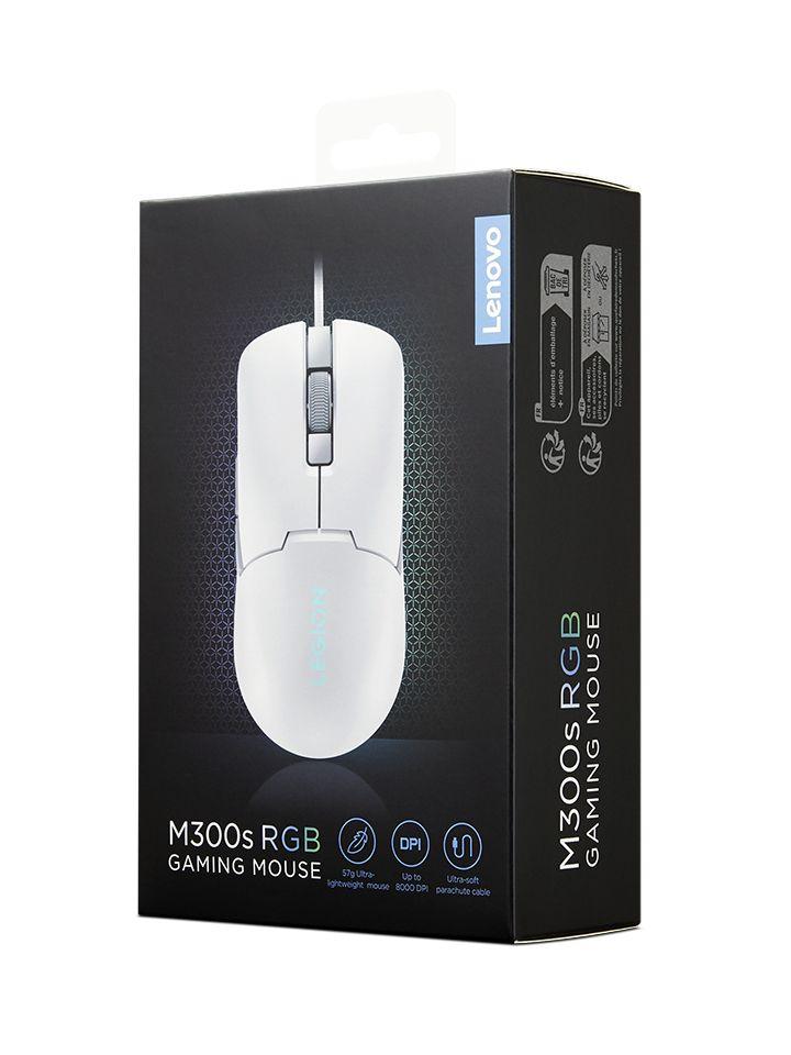 Rato LENOVO Legion M300s RGB (Mão direita - 8000 DPI - Ótico - Branco), miniatura 10