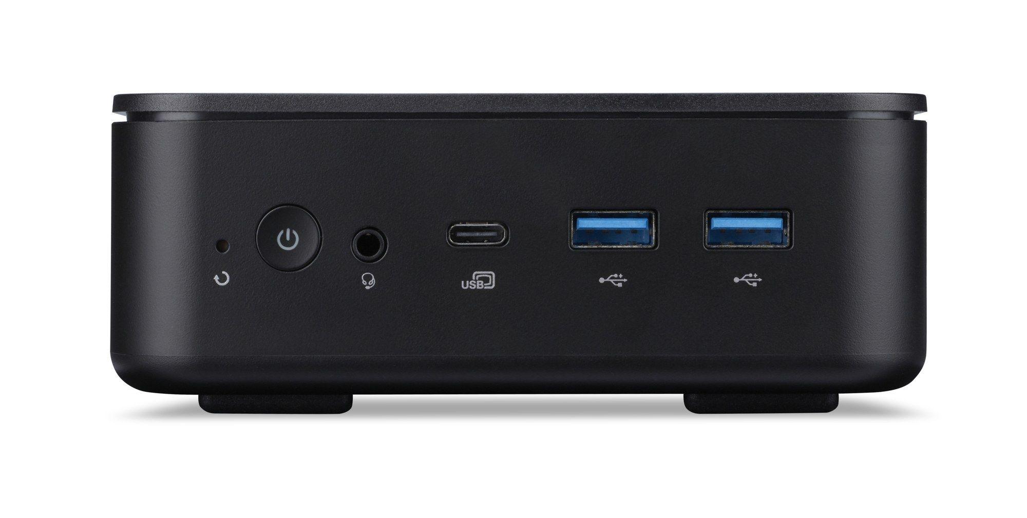 Mini PC Barebone ACER Veriton NUC VN1502G-U1H5U (FreeDOS - Intel Core Ultra 5 - 125H - Preto) — miniatura 4