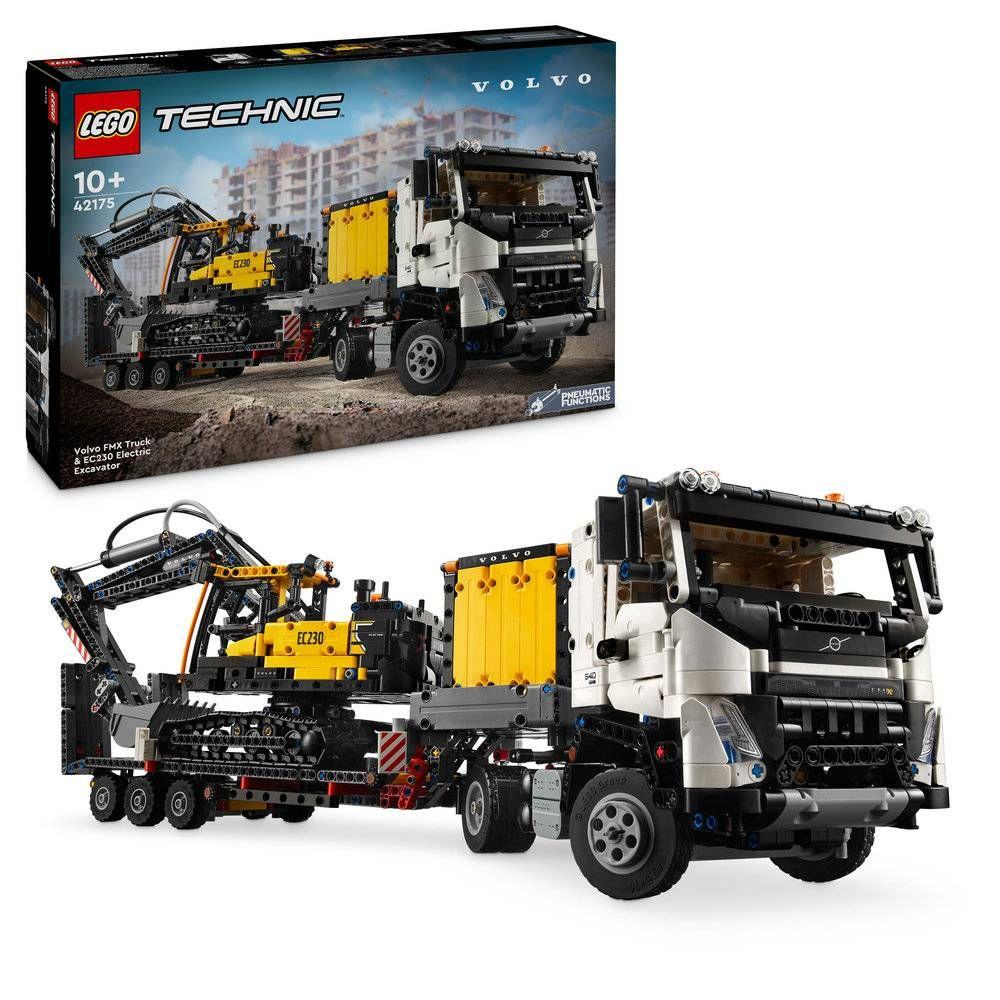 LEGO 42175 Technic Camião Volvo FMX e Escavadora Elétrica EC230 (10+ anos - 2274 peças) — miniatura 3