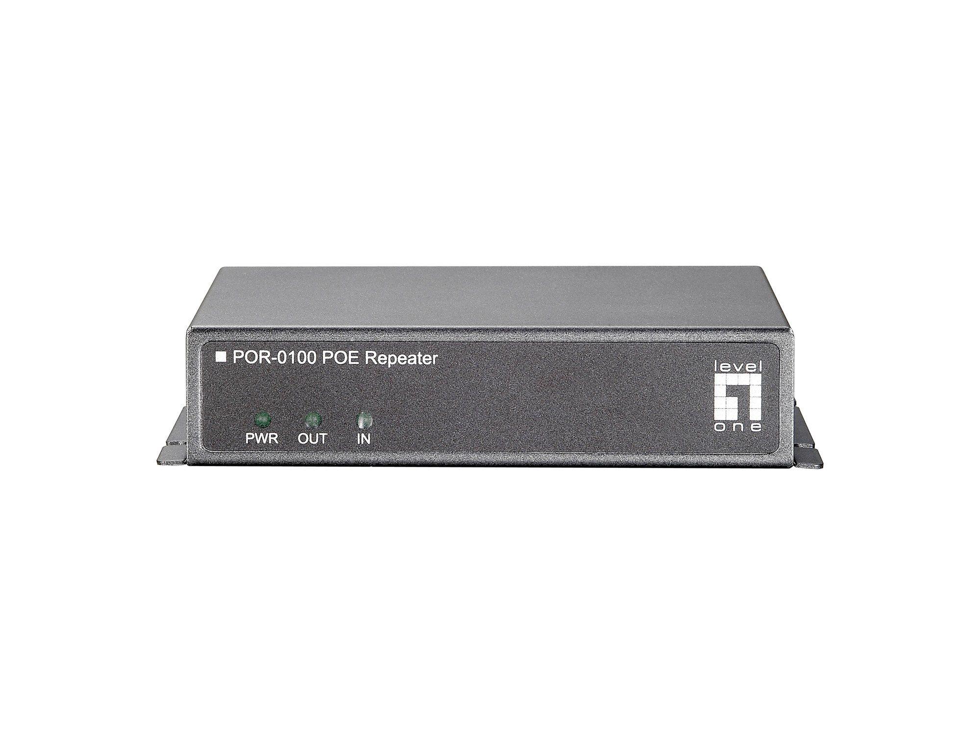 Repetidor PoE LEVELONE POR-0100 (2x Fast Ethernet), miniatura 4