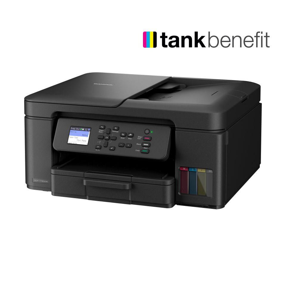Impressora Multifunções BROTHER DCP-T780DW (A4 - Impressão a cores - 150 folhas - Preto), miniatura 9