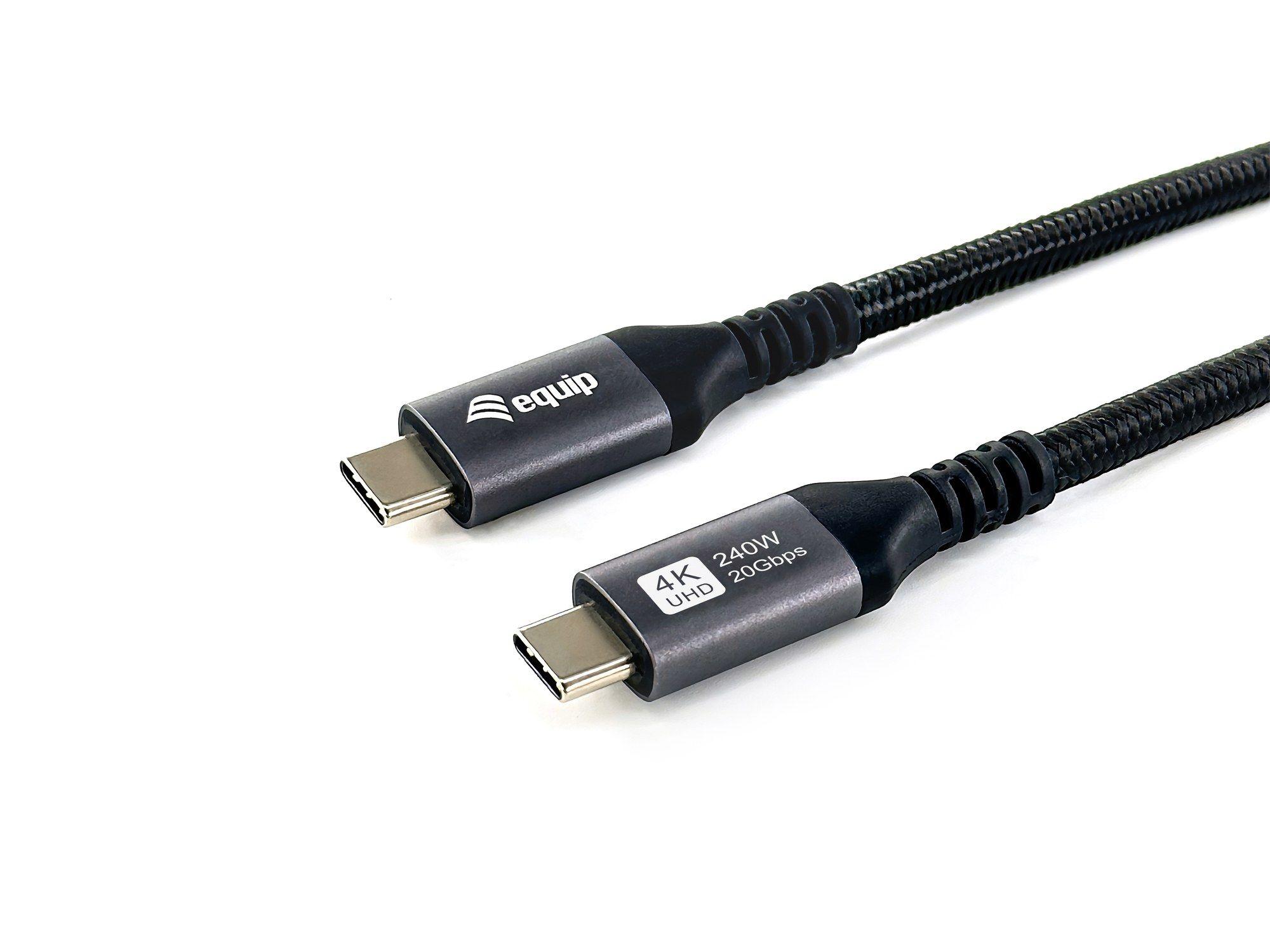 Cabo USB-C EQUIP 128384 (3 m - USB-C - Preto) — miniatura 2