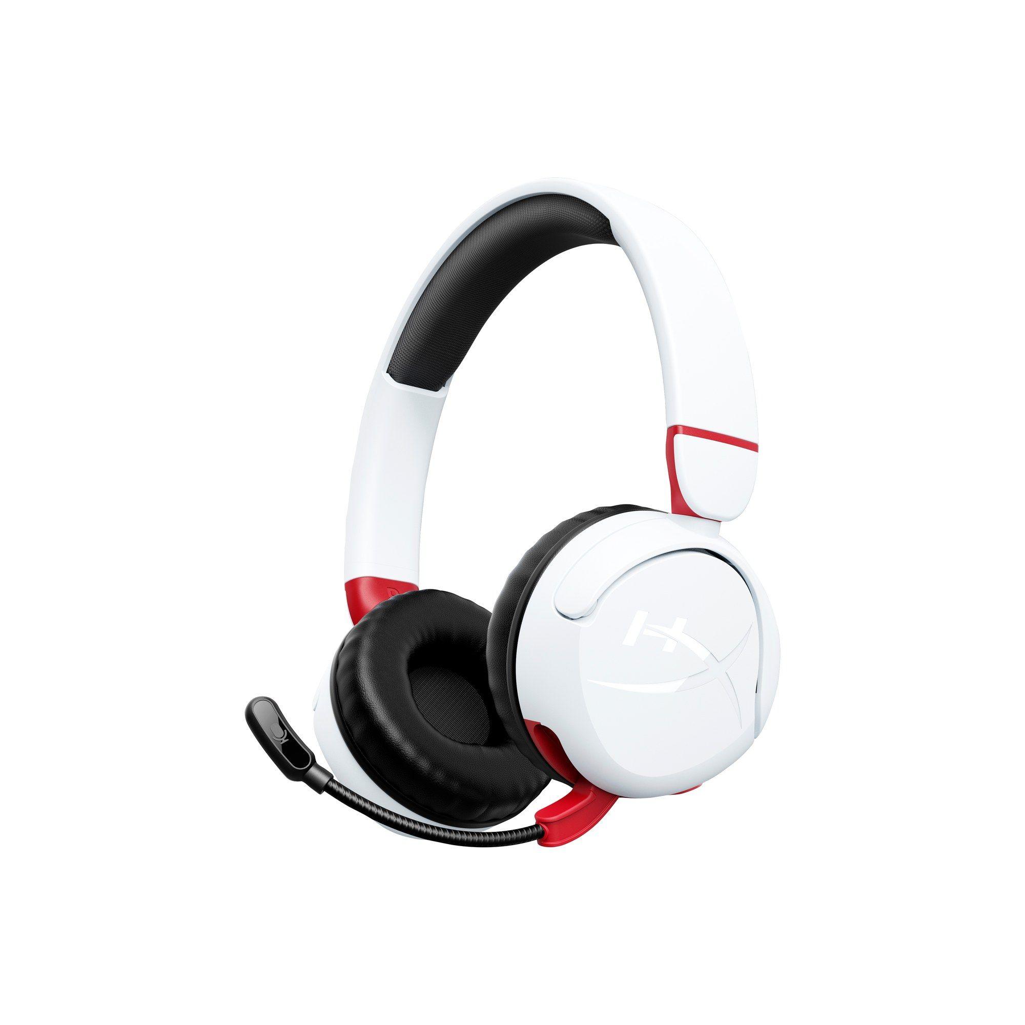 Headset Gaming HYPERX 7G8F2AA / Cloud Mini Wireless S (Binaural - Sem fios - Supra-aural - Branco)