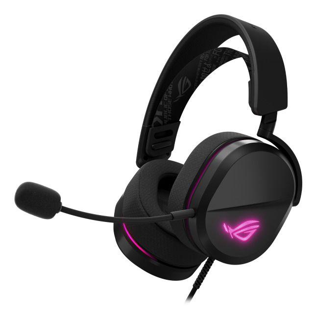 Headset Gaming ASUS ROG Pelta Core (Binaural - Com fios - Circumaural - Preto), imagem 1