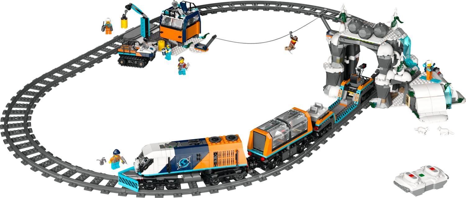 LEGO 60470 City Comboio Expresso do Ártico dos Exploradores (7+ anos - 1517 peças)