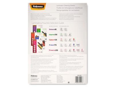 Folhas de Limpeza para Plastificadoras FELLOWES 5320604 (A4 - 10 unidades - Branco) — miniatura 4