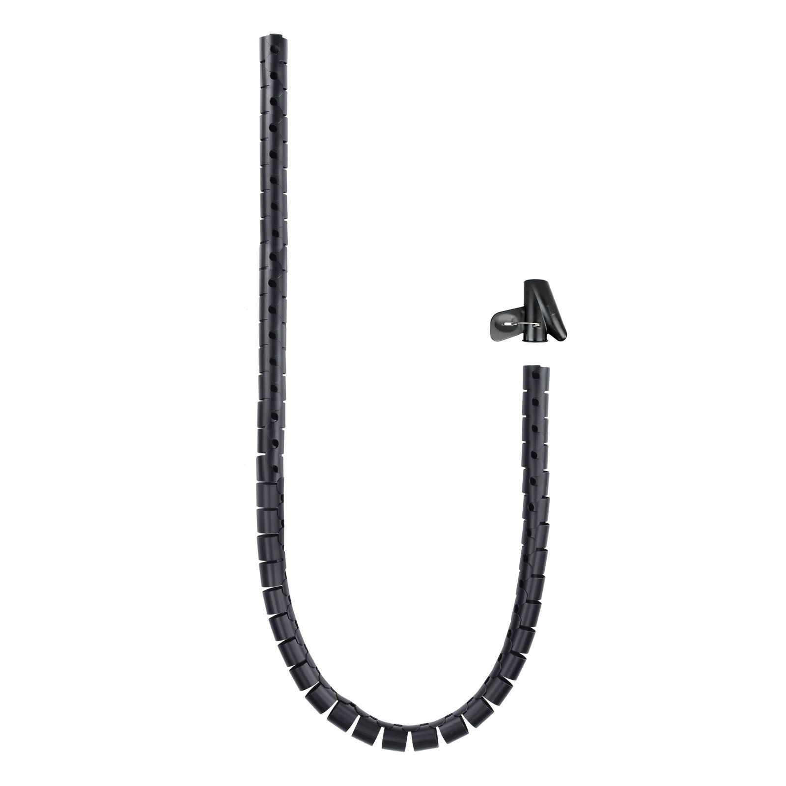 Organizador de Cabos NANOCABLE 10.36.0001-BK (Plástico - 1000 mm - Preto)