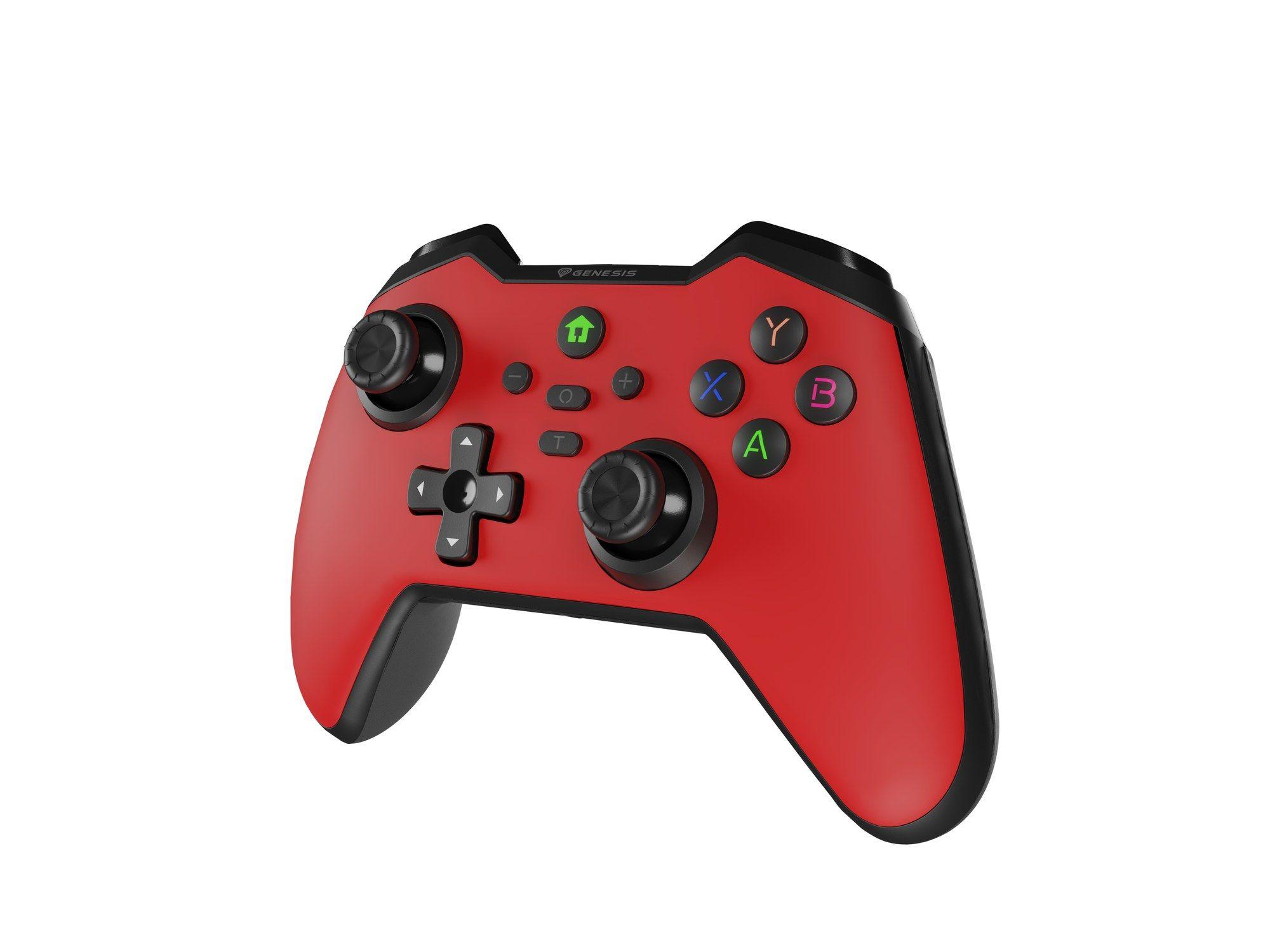 Comando Gaming GENESIS Mangan 400 (Nintendo Switch - Sem fios - Vermelho) — miniatura 12
