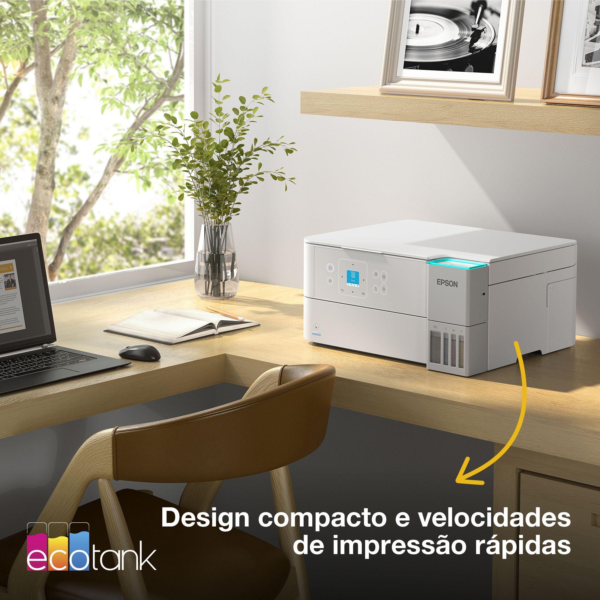 Impressora Multifunções EPSON EcoTank ET-2956 (A4 - Impressão a cores - 100 folhas - Branco) — miniatura 10
