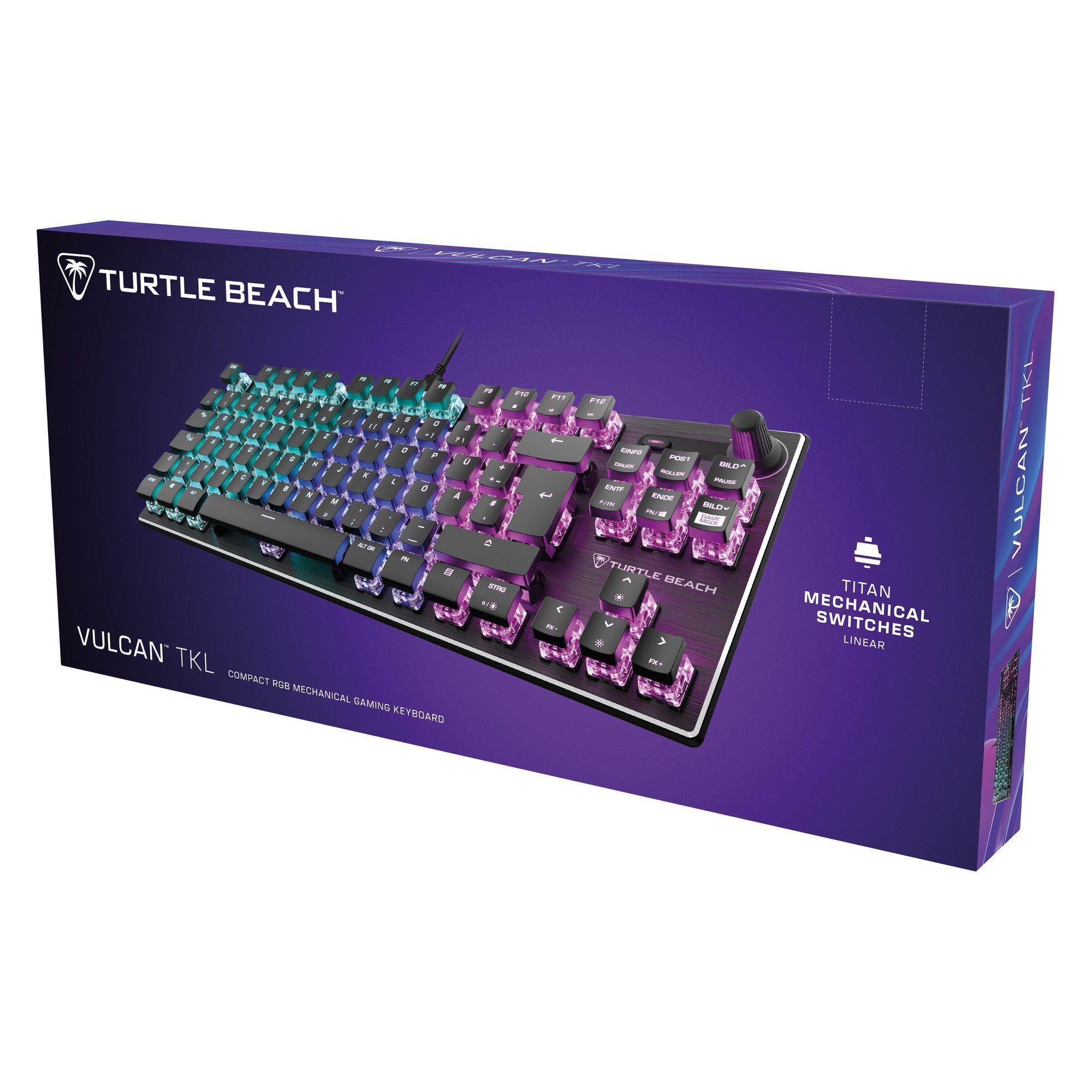 Teclado Gaming TURTLE BEACH Vulcan TKL (Alemão - Interruptor de chave mecânico - USB - Preto) — miniatura 8