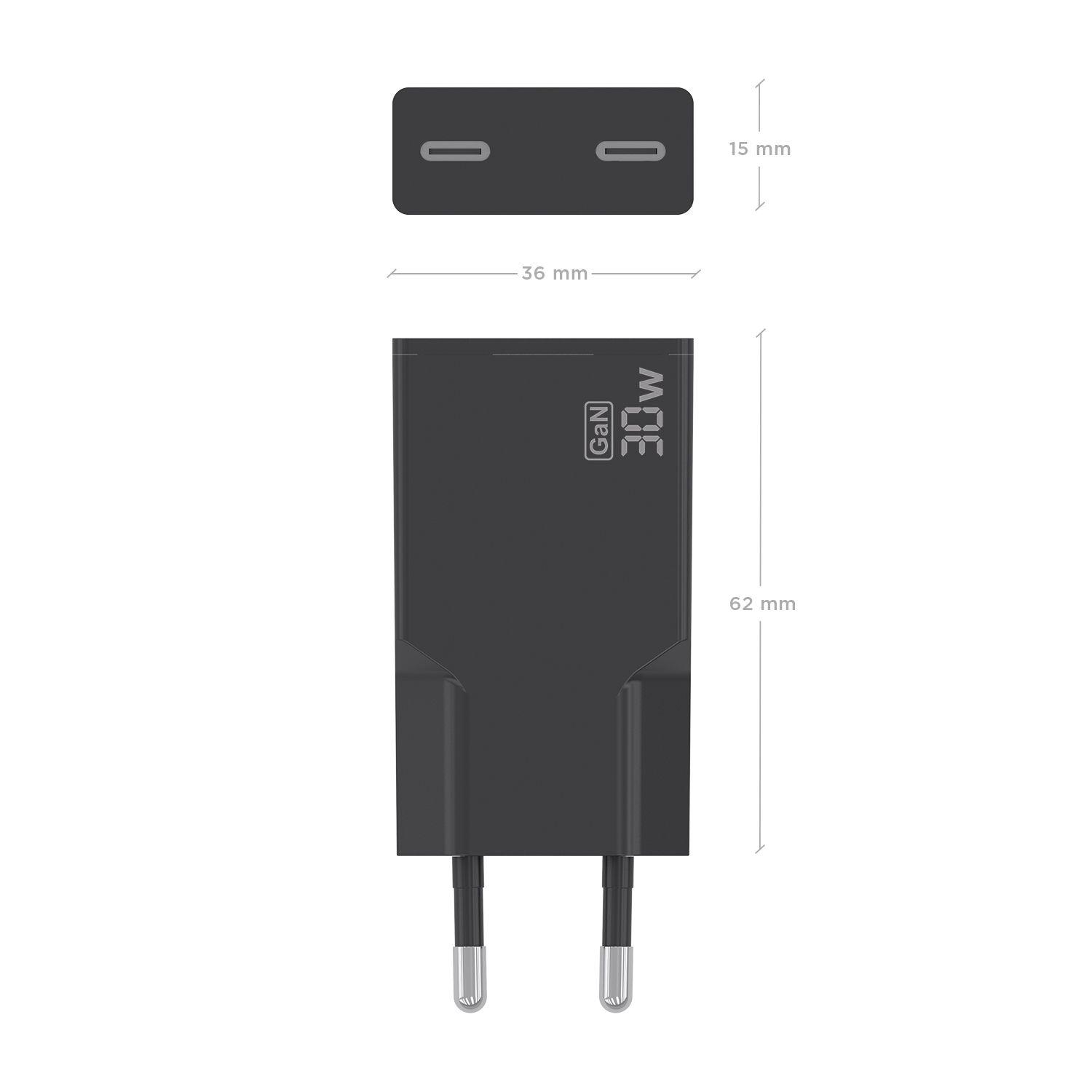 Carregador de Parede AISENS A110-1006 (30 W - Preto), miniatura 4