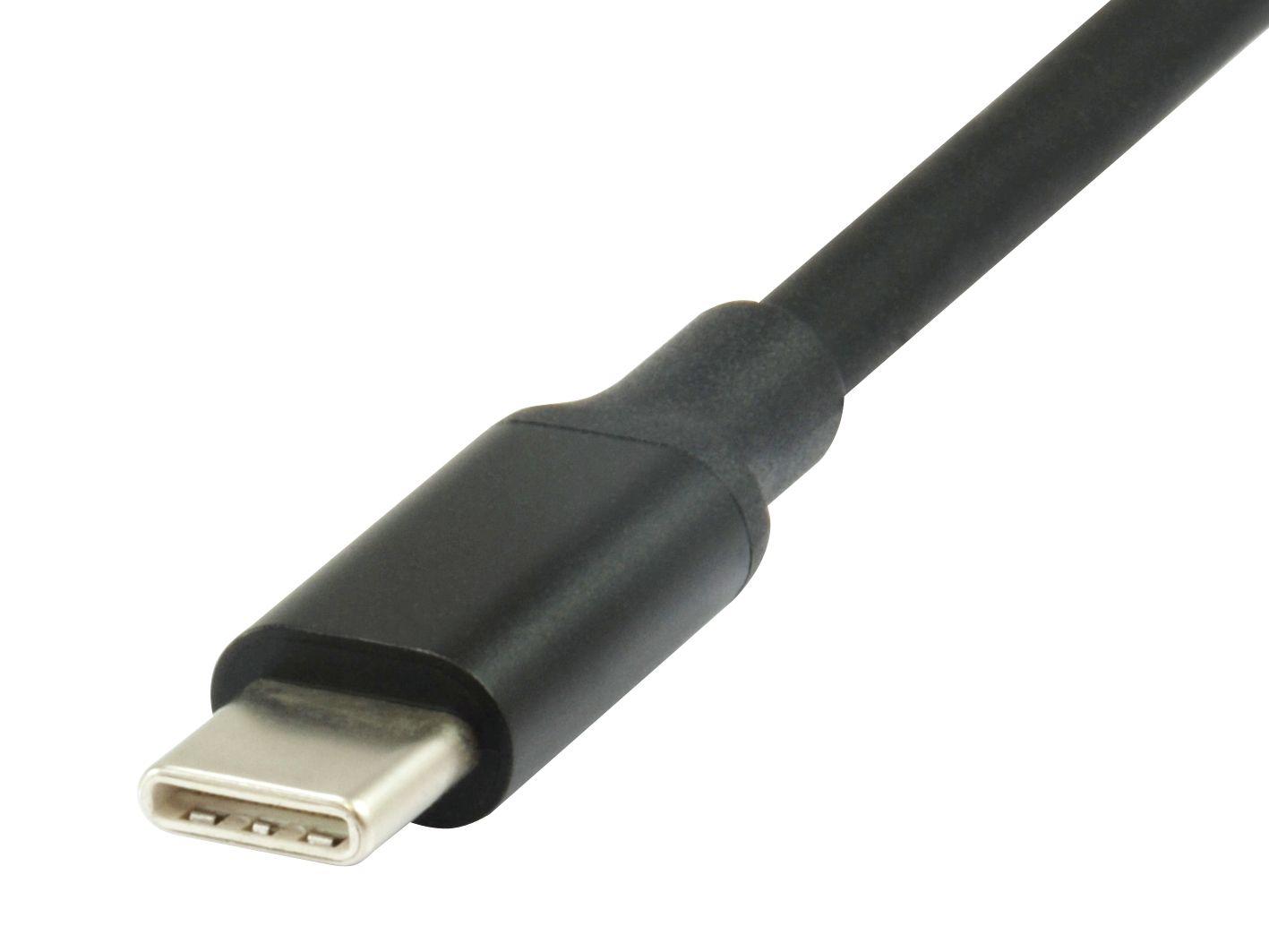 Hub USB-C CONCEPTRONIC DONN01B (Preto) — miniatura 3