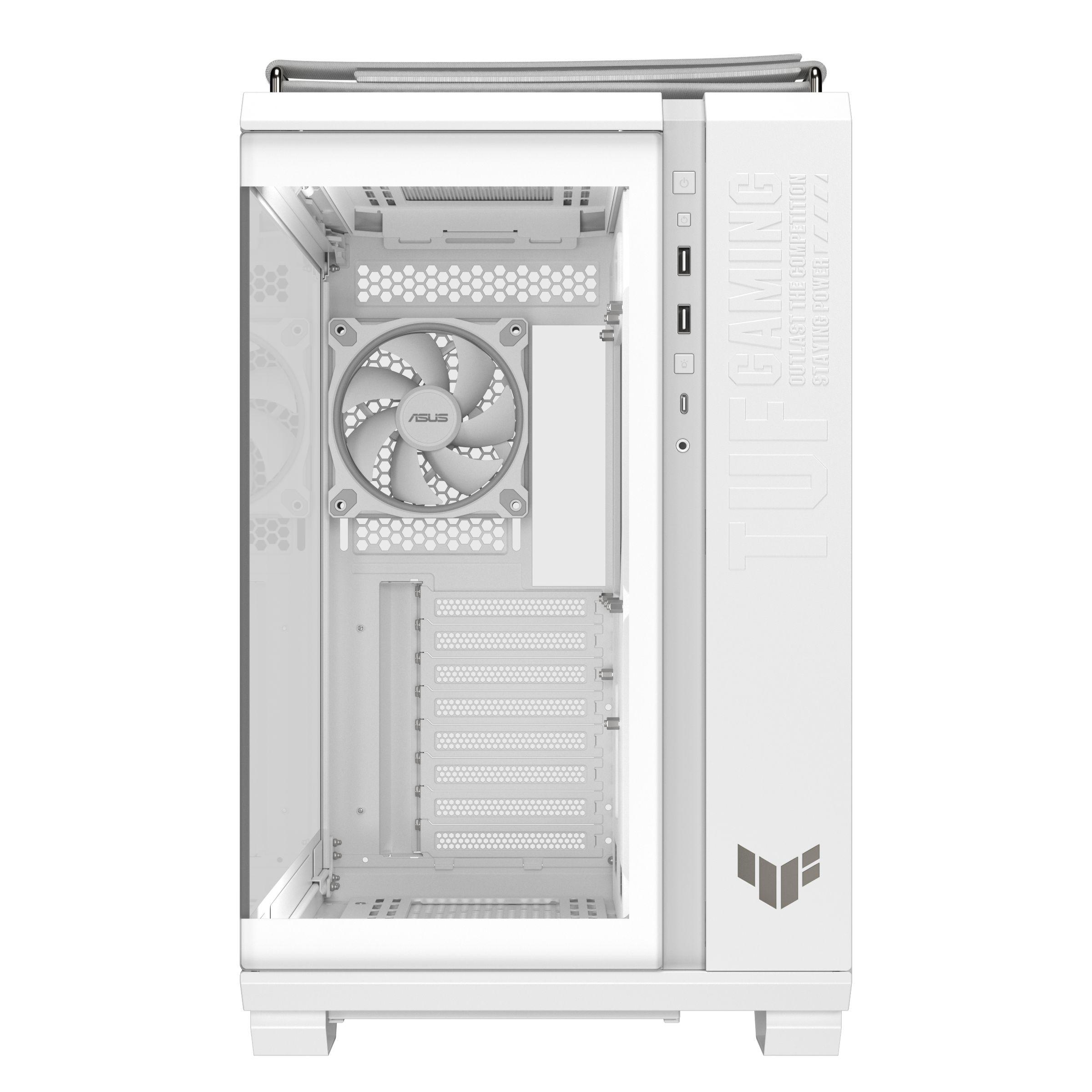 Caixa PC ASUS TUF Gaming GT502 Horizon TG ARGB (ATX, micro-ATX, Mini-ITX - Midi Tower - micro-ATX, Mini-ITX, ATX - Branco), miniatura 2
