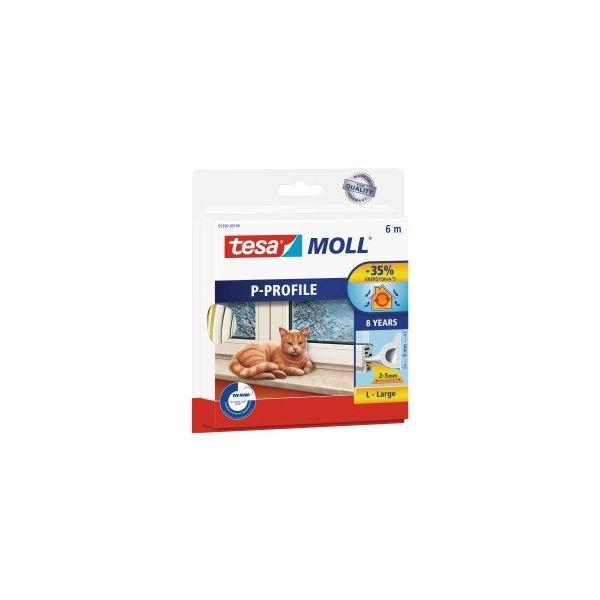 Fita de Vedação TESA 05390 P-Profile (Borracha - 9 mm x 6 m - Castanho), miniatura 2