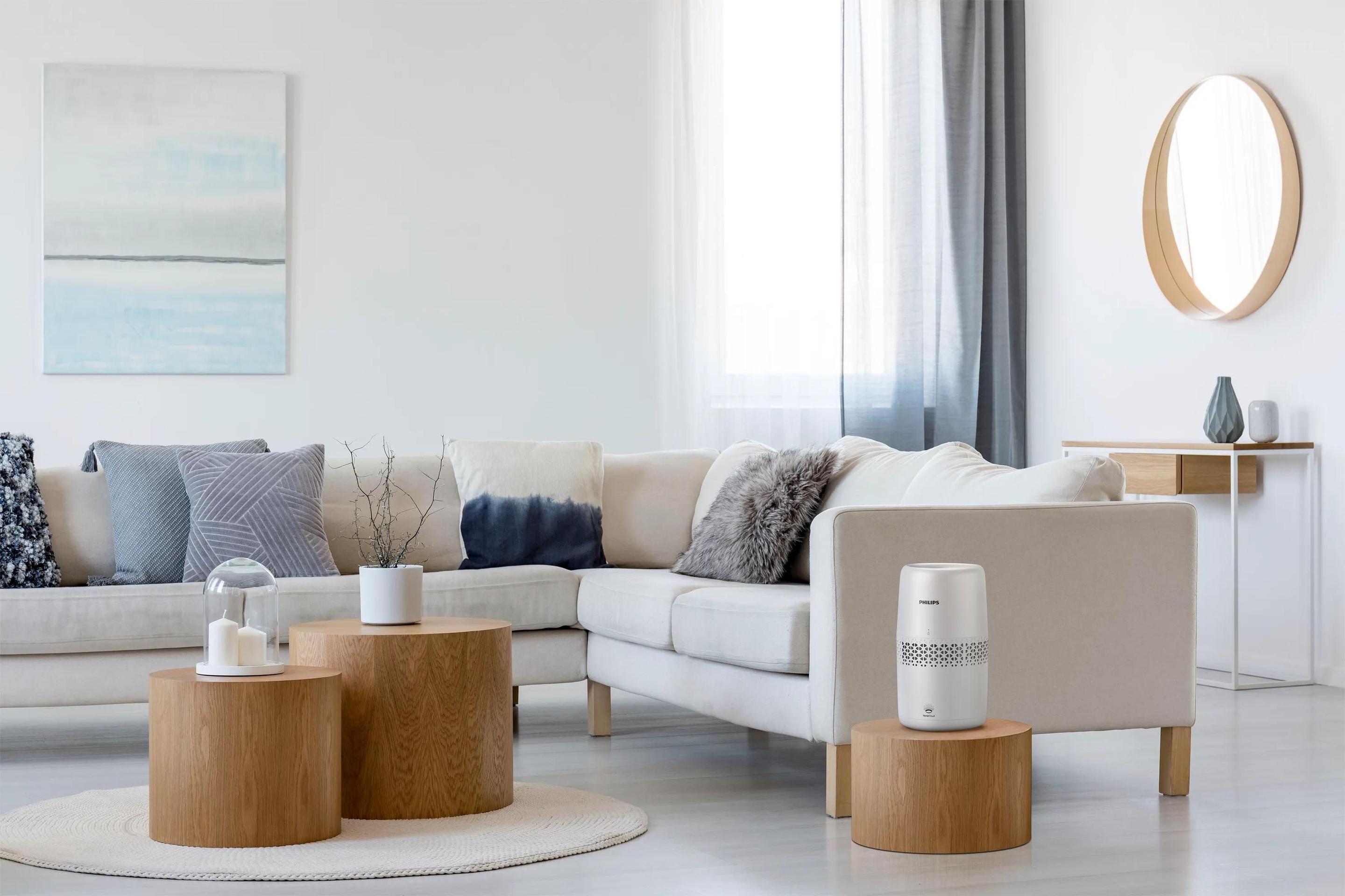 Humidificador PHILIPS Série 2000 HU2510/10 (Altura 32,4 cm - Branco), miniatura 5