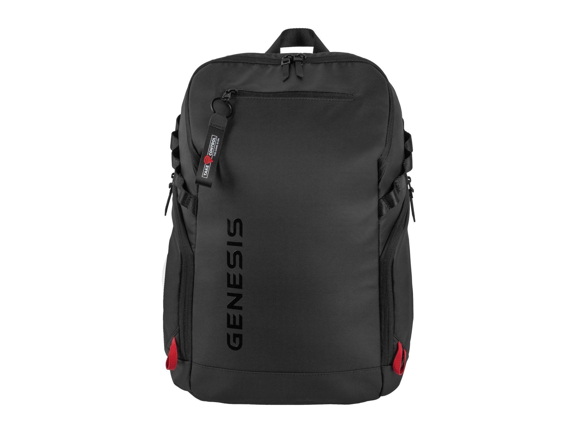 Mochila para Computador Portátil GENESIS Pallad 420 (15,6" - 18 L - Preto), miniatura 2