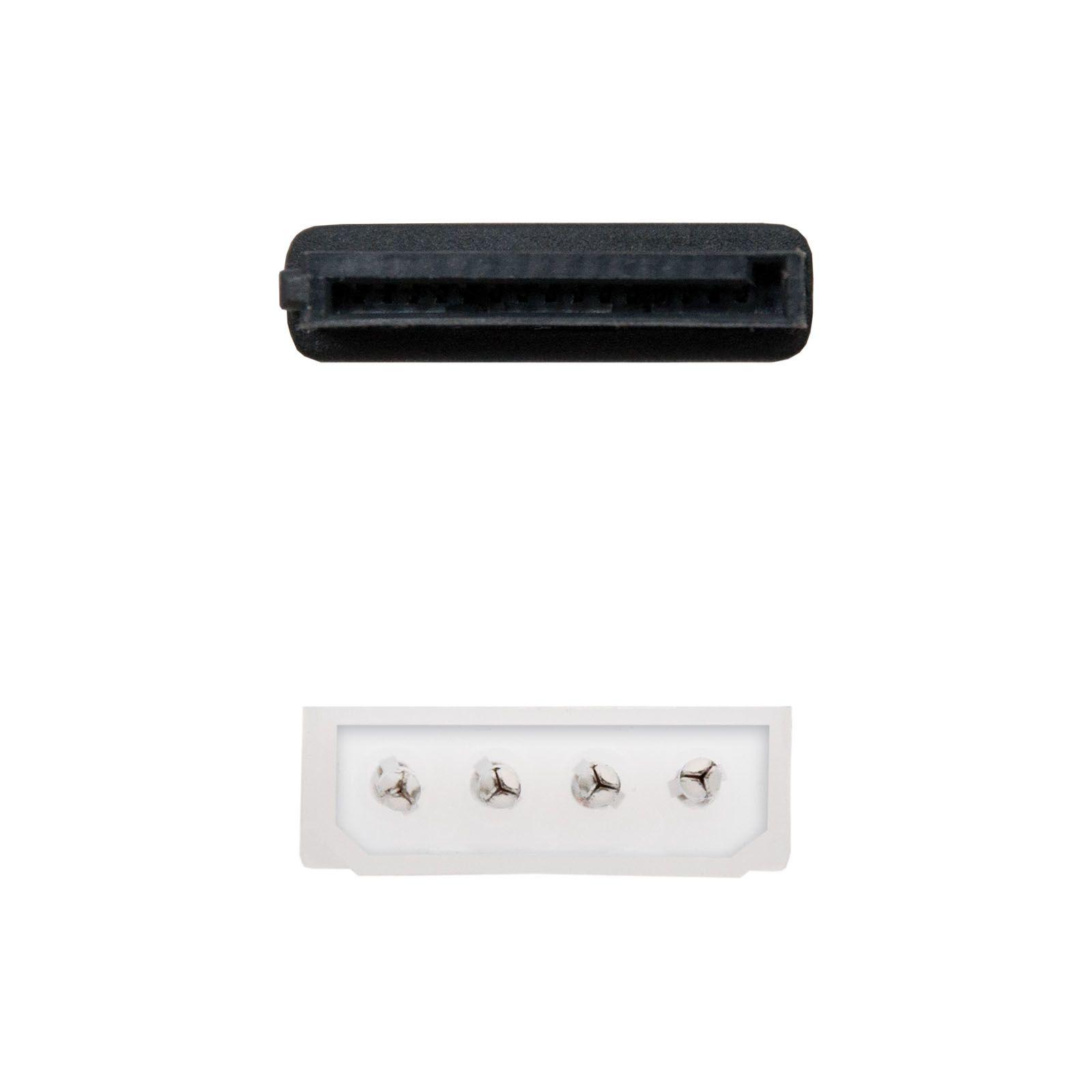 Cabo de Alimentação Interna NANOCABLE 10.19.0205-OEM (0,16 m - SATA 15-pin - Molex - Multicor) — miniatura 2