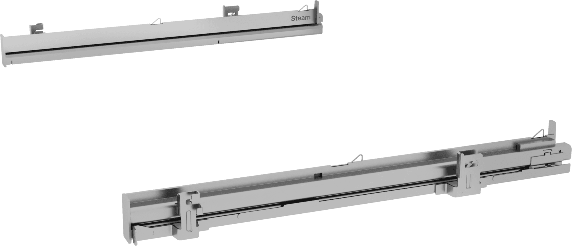 Calhas Telescópicas para Forno NEFF Z1608DX0 (Inox)