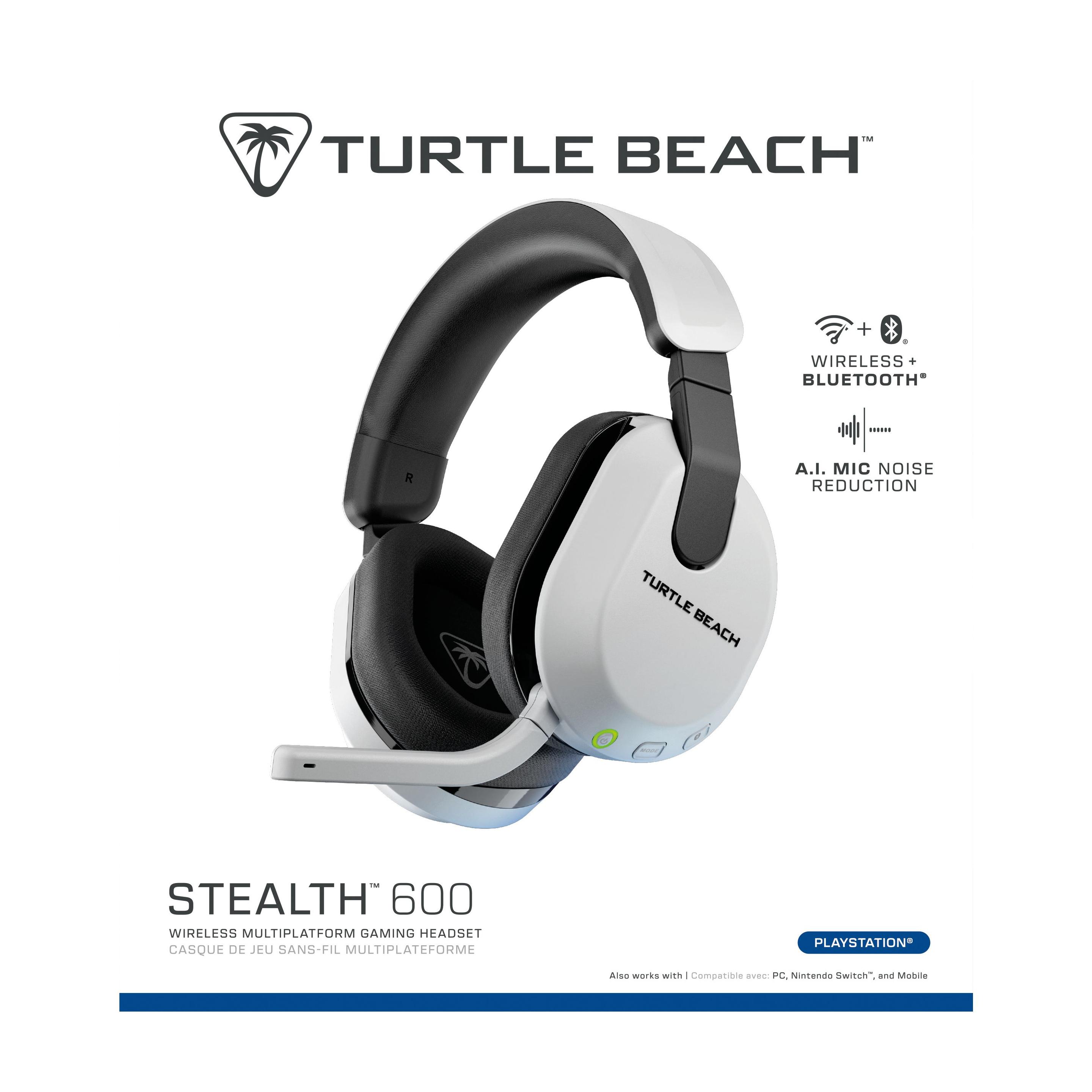 Headset Gaming TURTLE BEACH Stealth 600 Gen 3 PS (Binaural - Sem fios - Circum-aural - Branco), miniatura 12