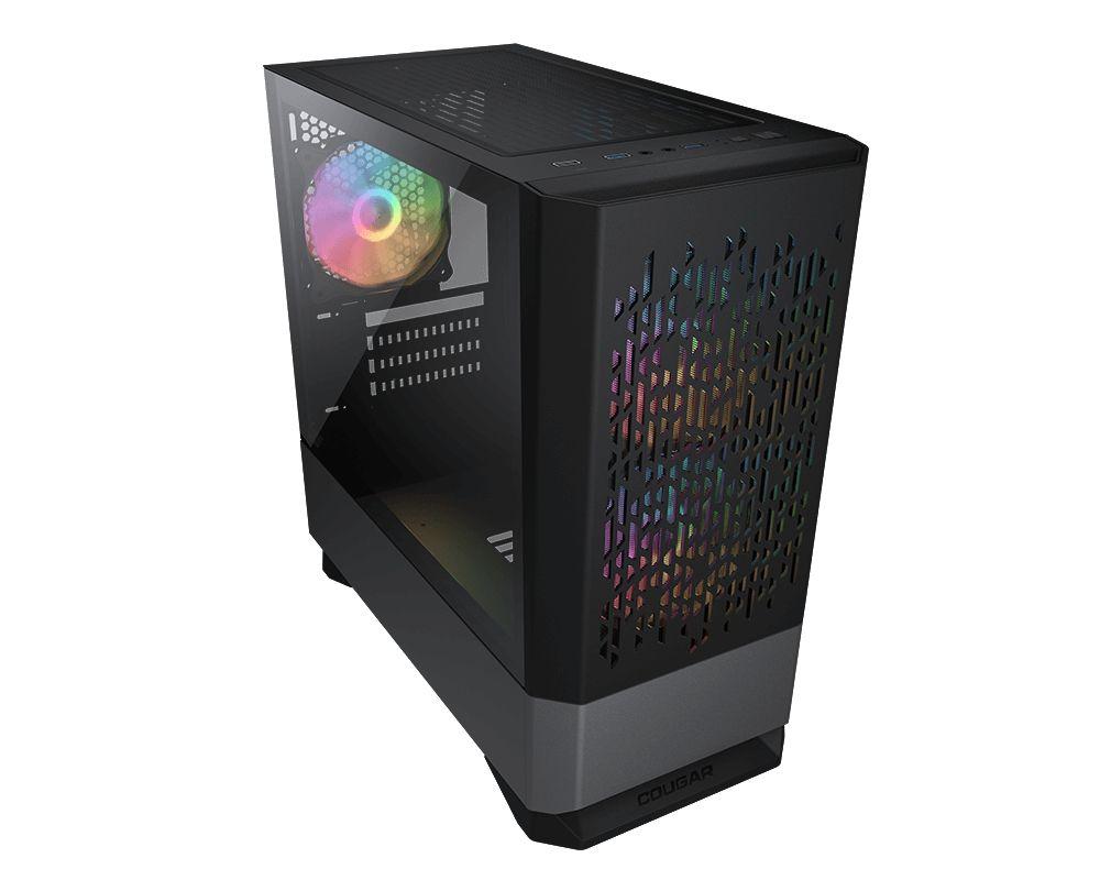Caixa de Computador COUGAR MG140 Air ARGB (Micro ATX, Mini-ITX - Mini Tower - 16 cm - Preto) — miniatura 3