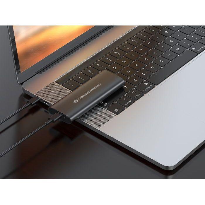 Caixa Externa para SSD M.2 NVMe CONCEPTRONIC DANTE04B (M.2 - M.2 NVMe - Preto) — miniatura 4