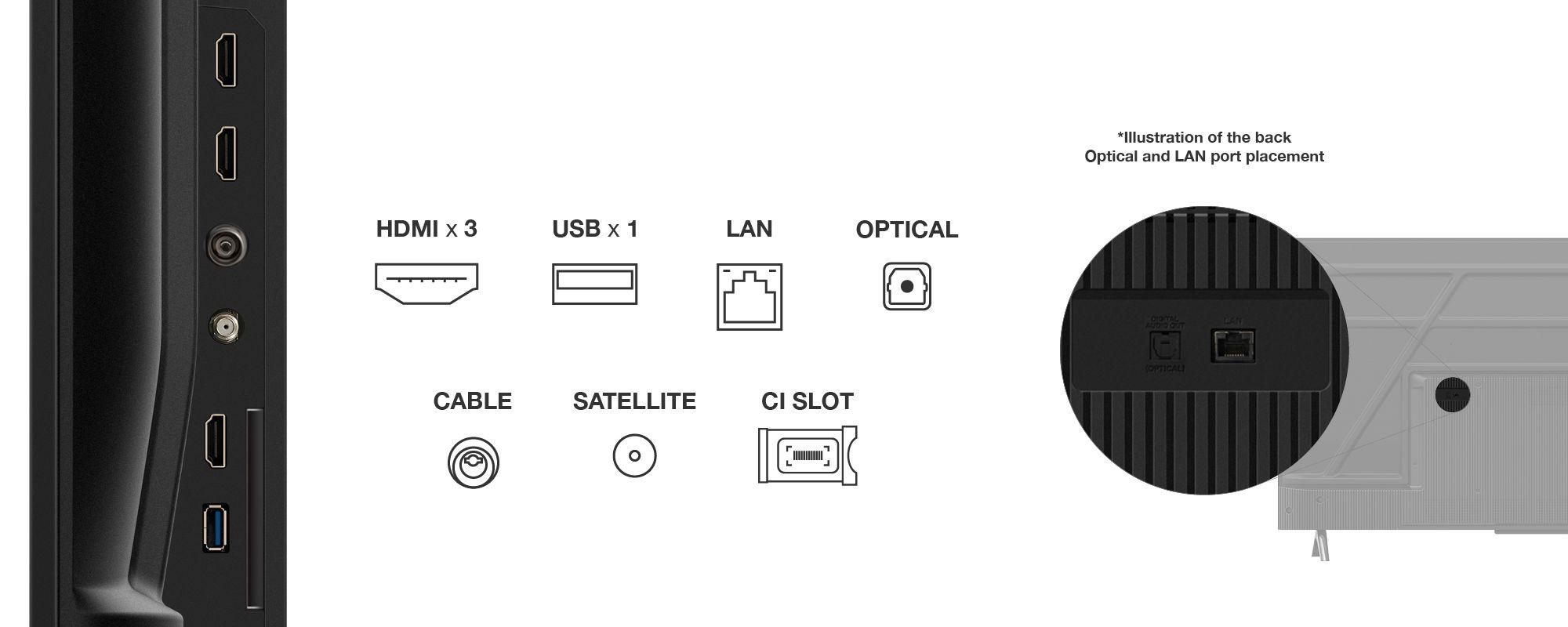 Televisão TCL TV 50T69C (50" - LCD - 4K Ultra HD - Preto) — miniatura 11