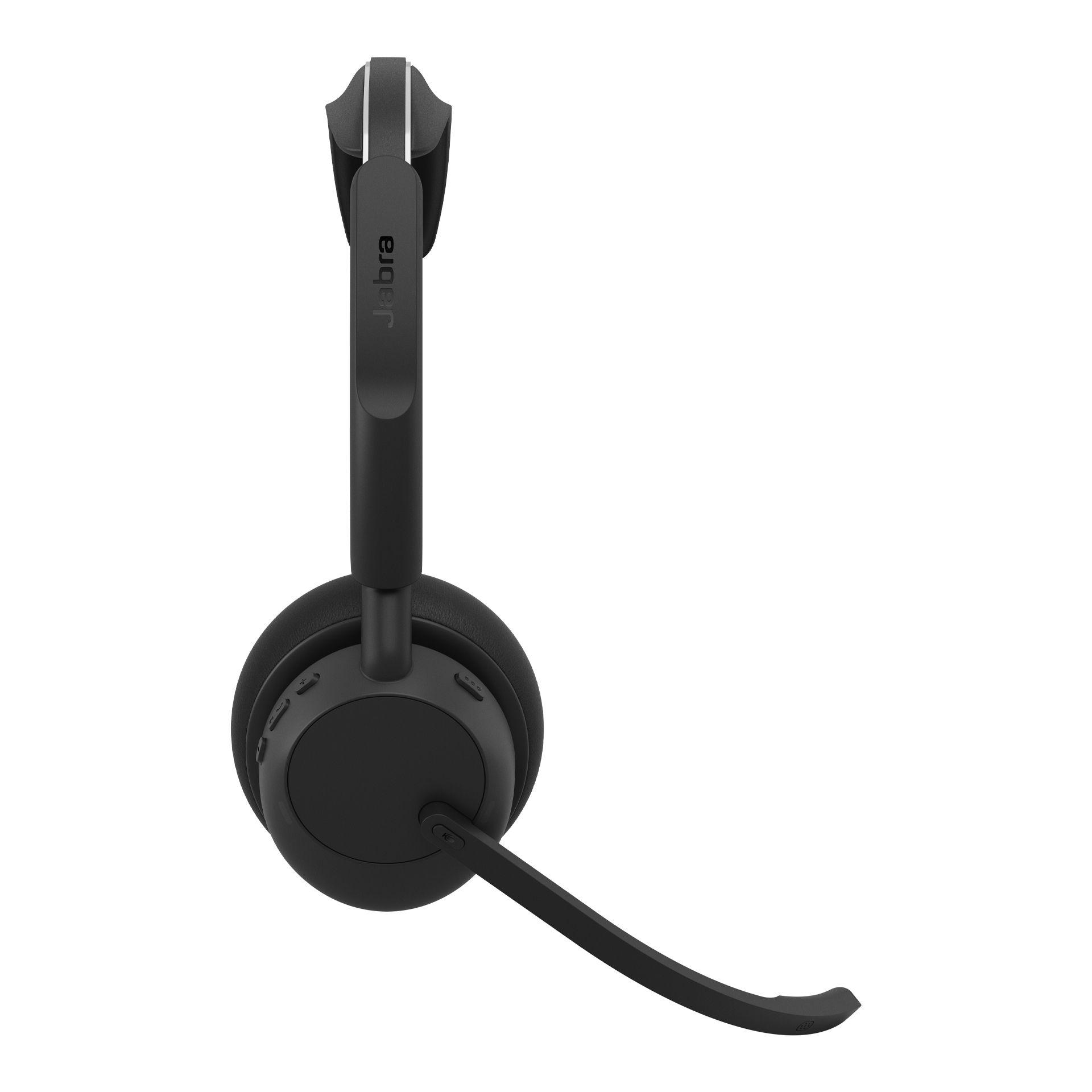 Headset JABRA Evolve3 45 Stereo Link 390a UC Stand (Binaural - Sem fios - Supra-aural - Preto), miniatura 6